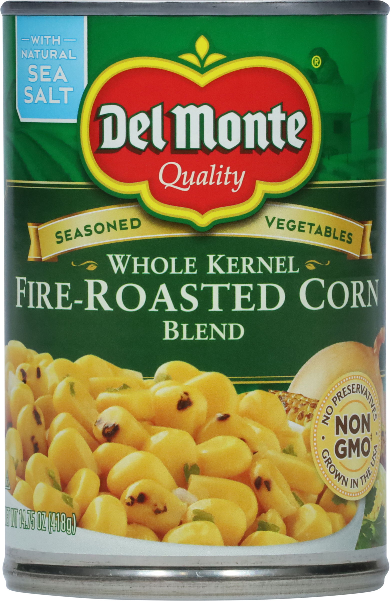 Corn Blend, Fire-Roasted, Whole Kernel