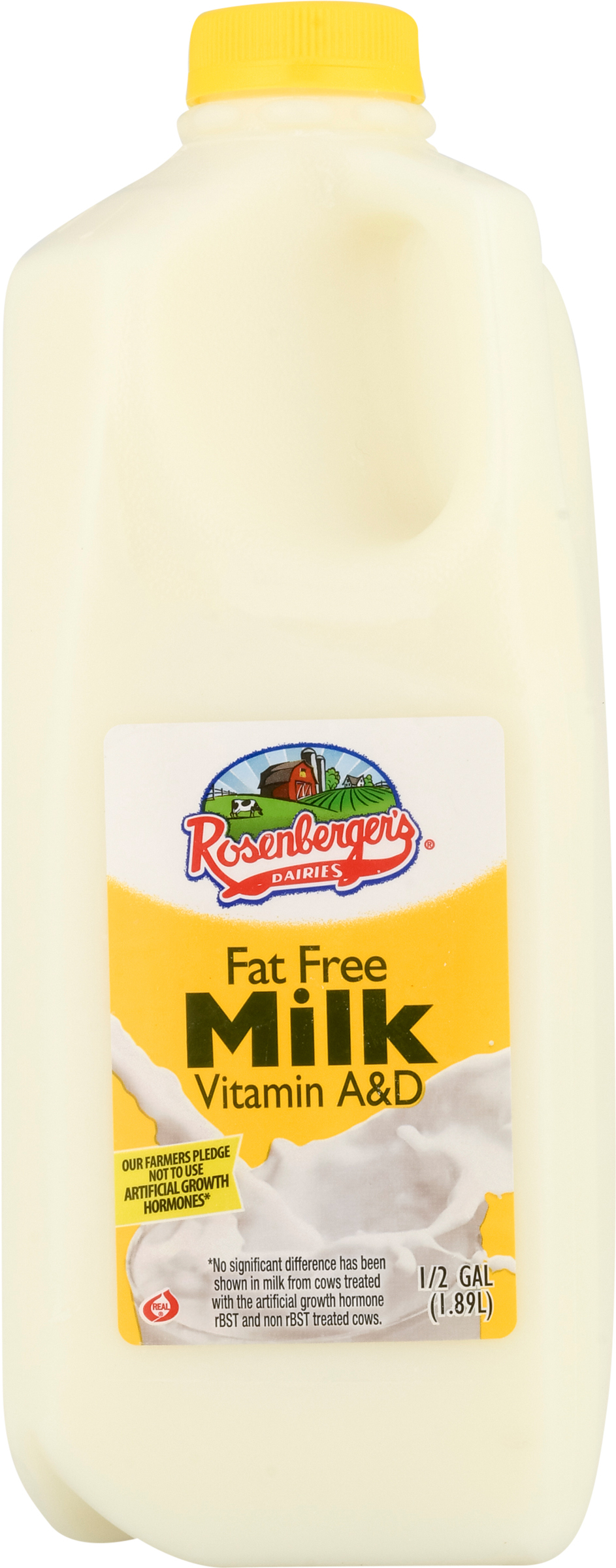 Milk, Fat Free, Vitamin A&D