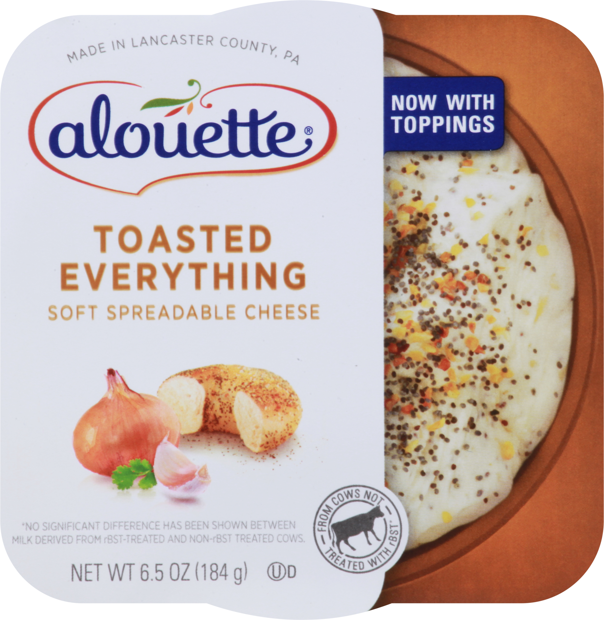 Spreadable Cheese, Soft, Toasted Everything