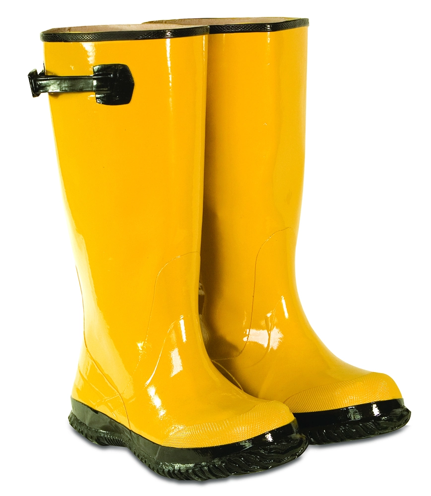 White Cap | CLC OVERSHOE BOOT SZ 15 YELLOW