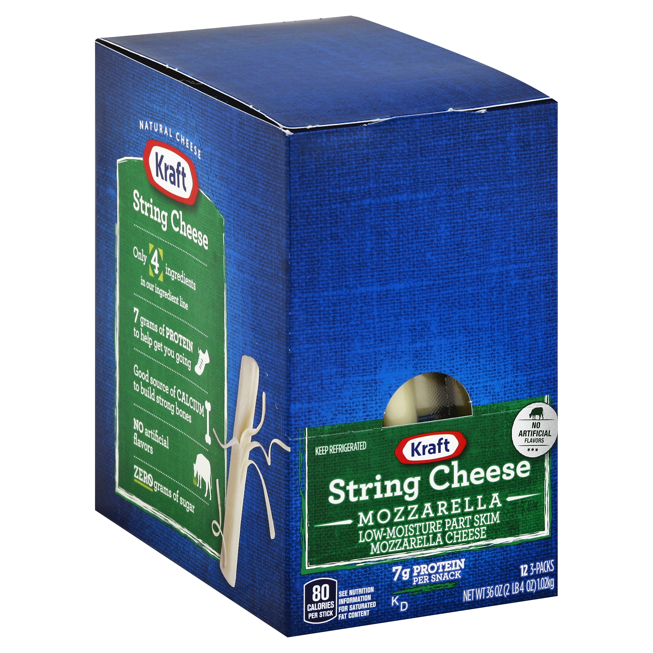 Kraft Natural String Cheese 12 Ea