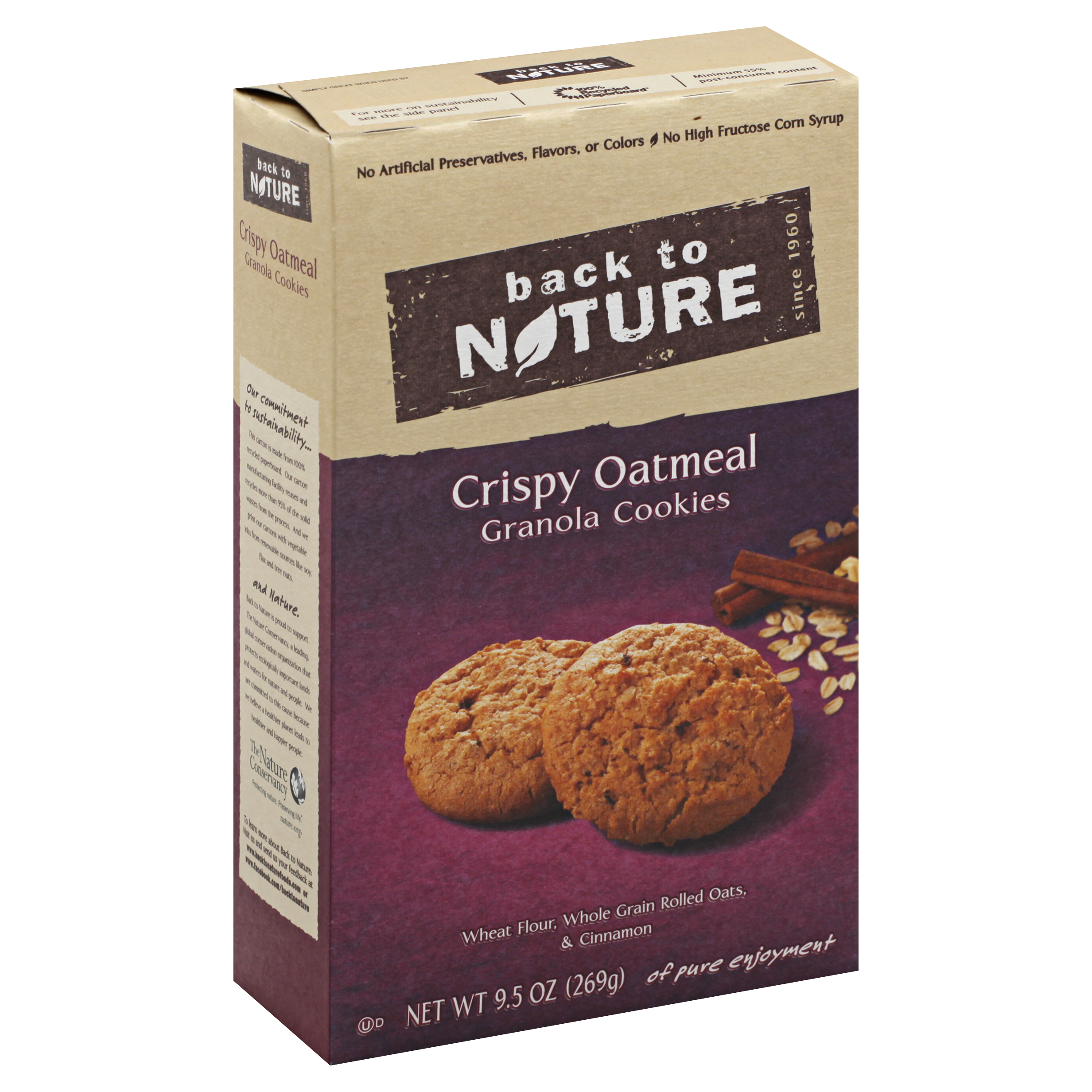 Back To Nature Cookies 9.5 Oz image