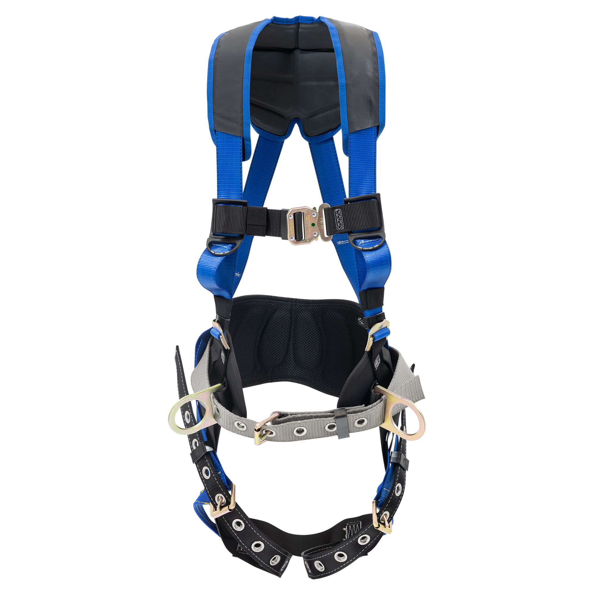 White Cap  Werner SM - Litefit Select Concrete Construction Back & Hip  D-Rings Harness Tongue Buckle Legs