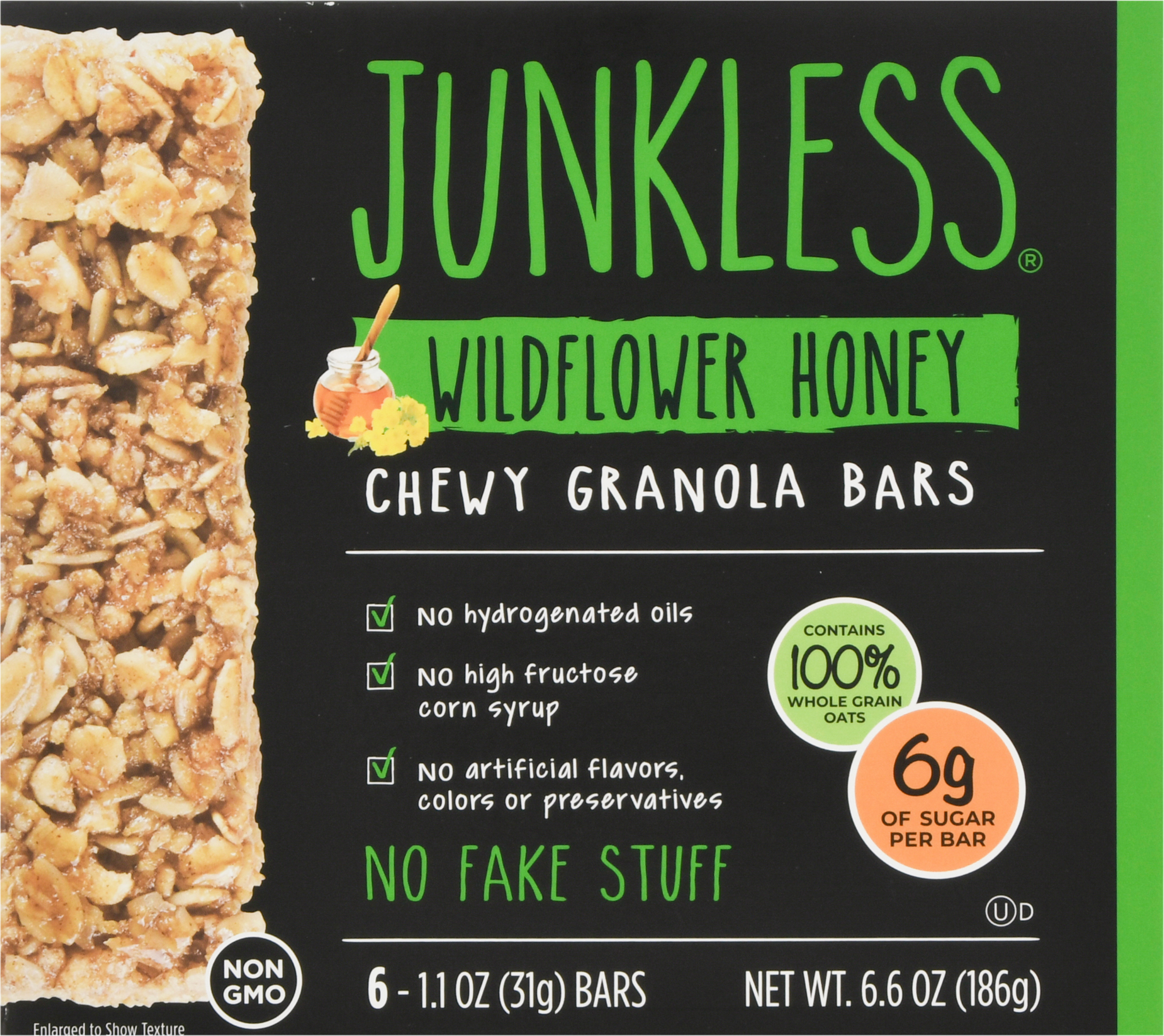 Granola Bars, Wildflower Honey, Chewy