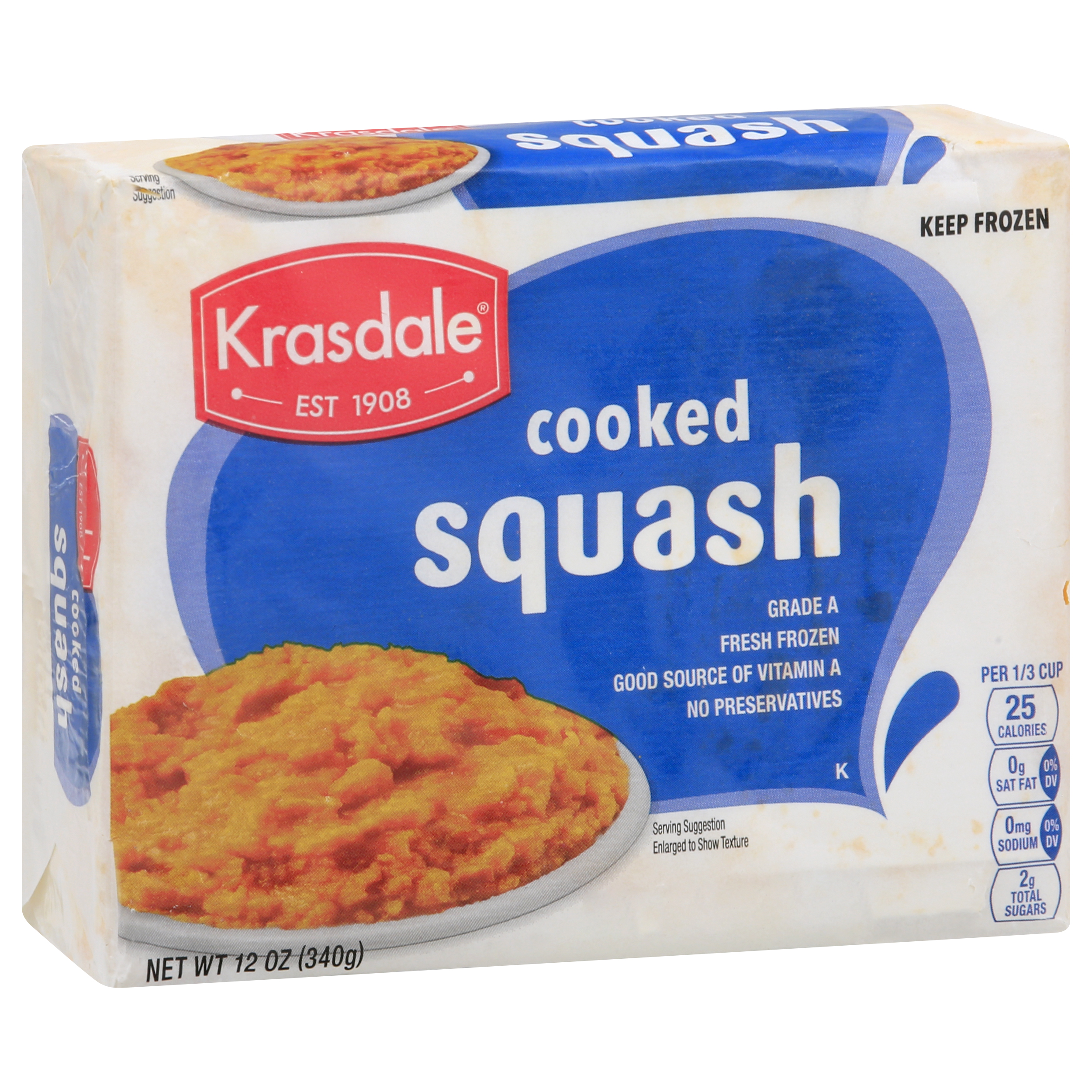 Krasdale Cooked Squash 12 Oz