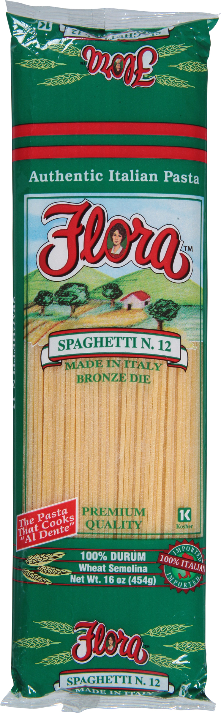 Pasta, Italian, Authentic, Spaghetti N. 12, Bronze Die