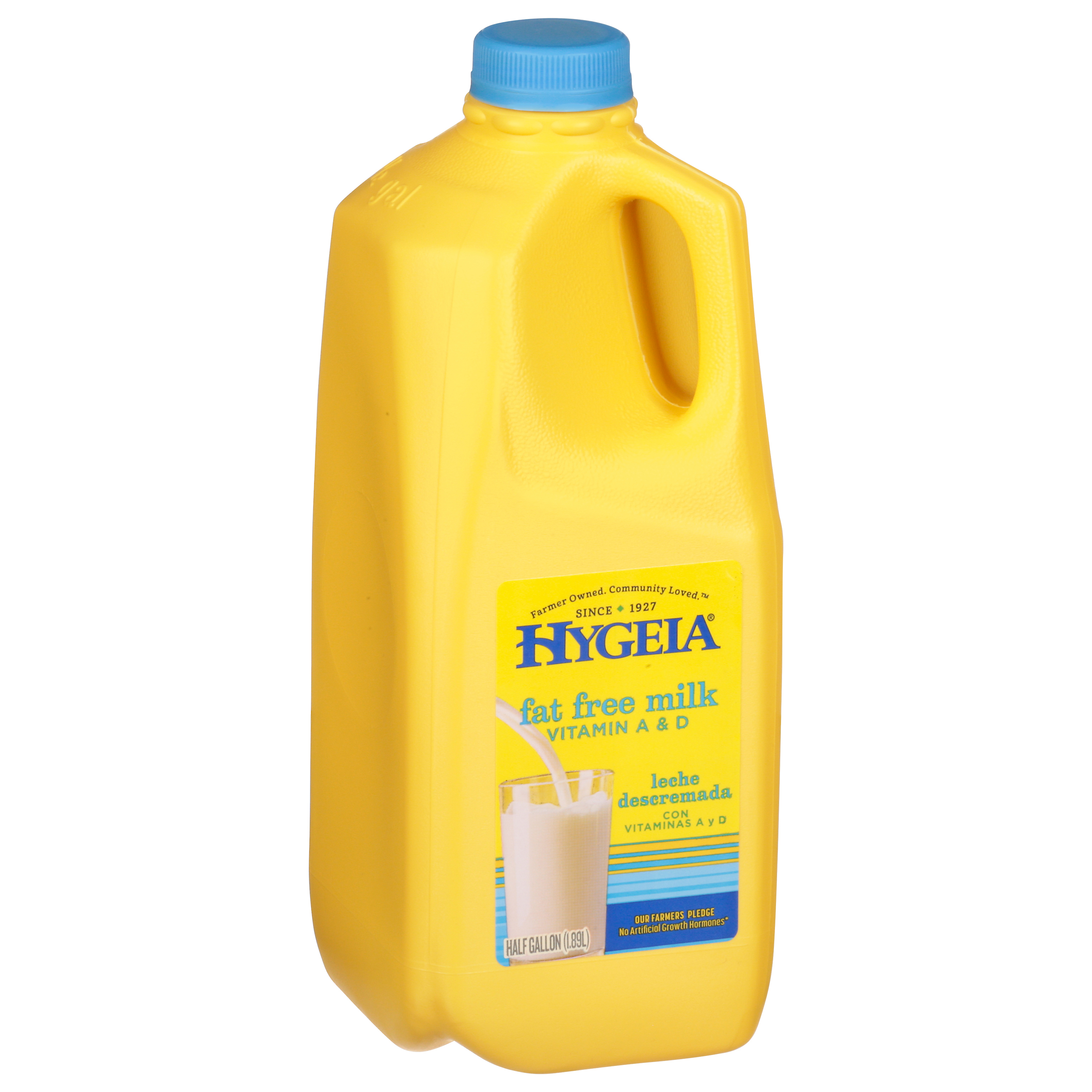 Hygeia Fat Free Milk 0.5 Gal