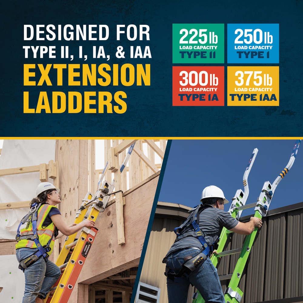 White Cap | Extension Ladder Walkthru Werner White Cap | Extension Ladder Walkthru Werner