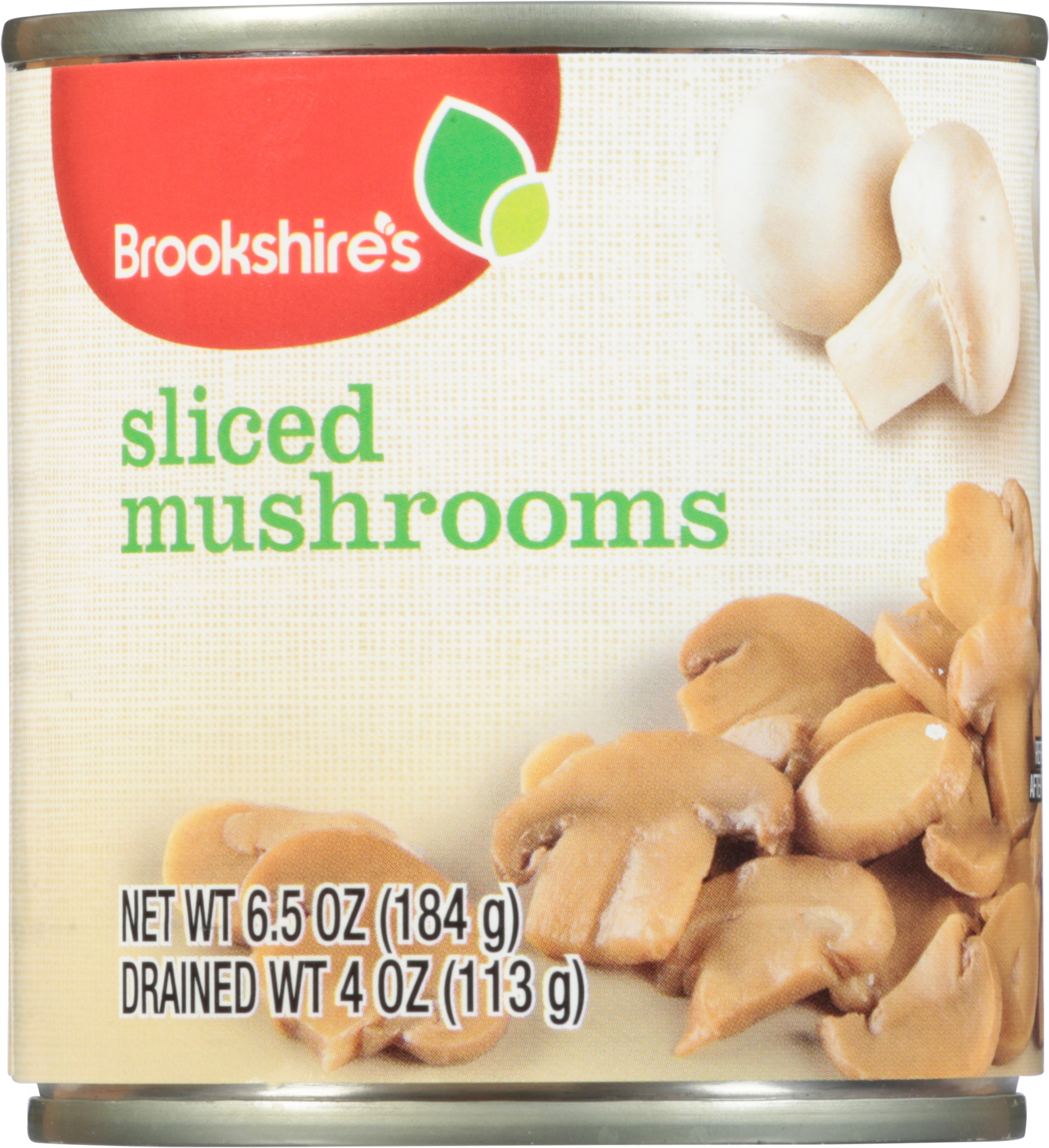 Mushrooms, Sliced