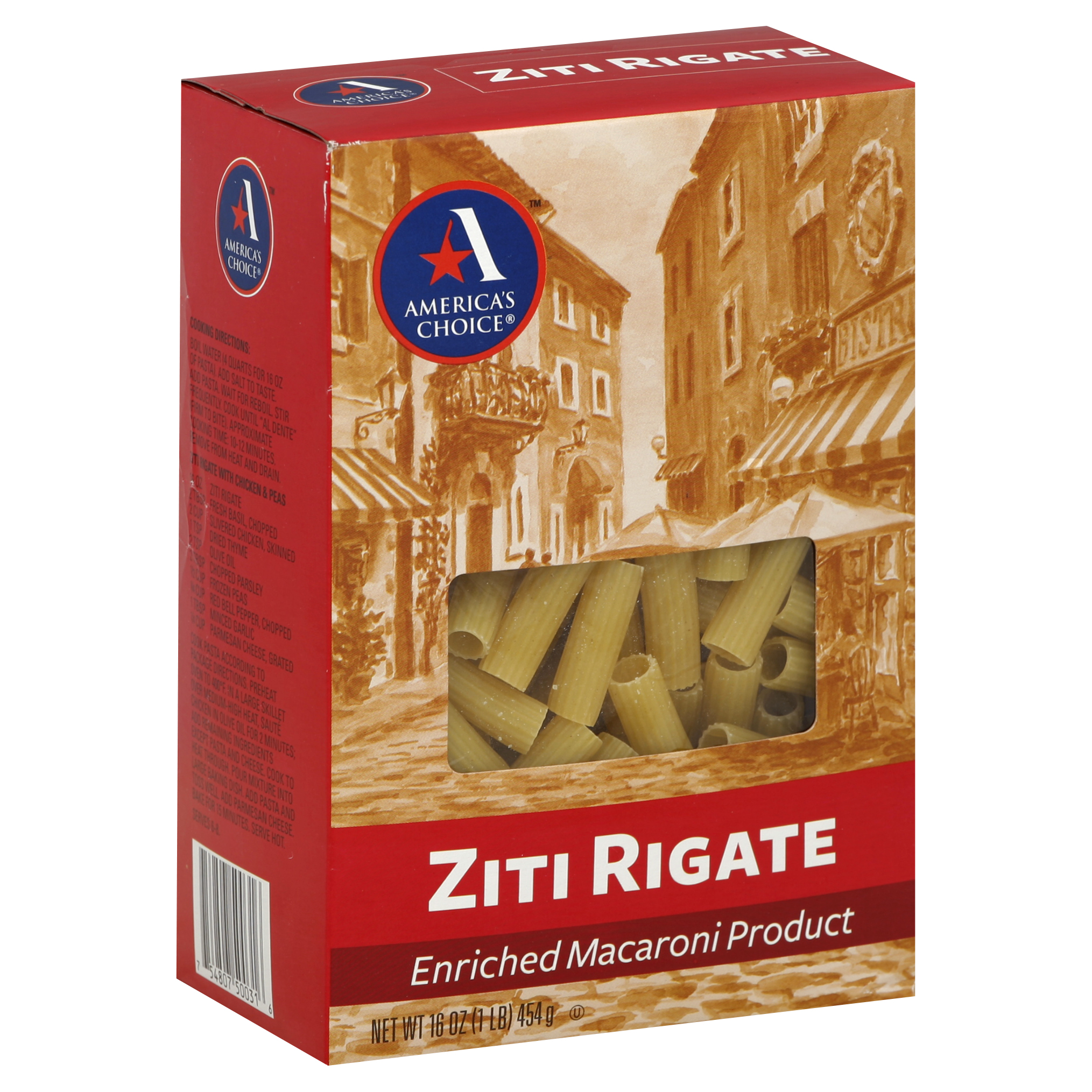 America's Choice Ziti Rigate 16 Oz