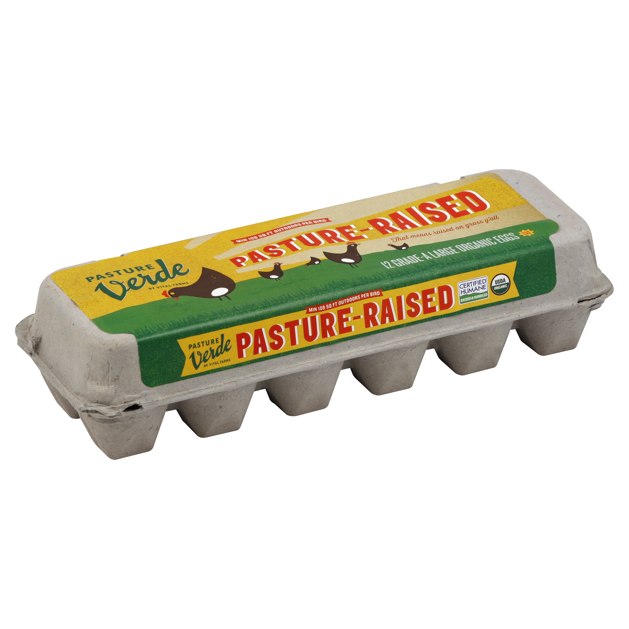 Pasture Verde Eggs 12 Ea