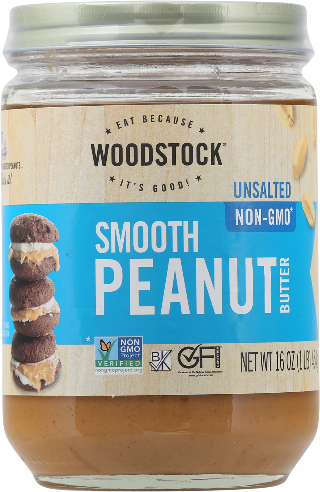Peanut Butter, Smooth, Unsalted