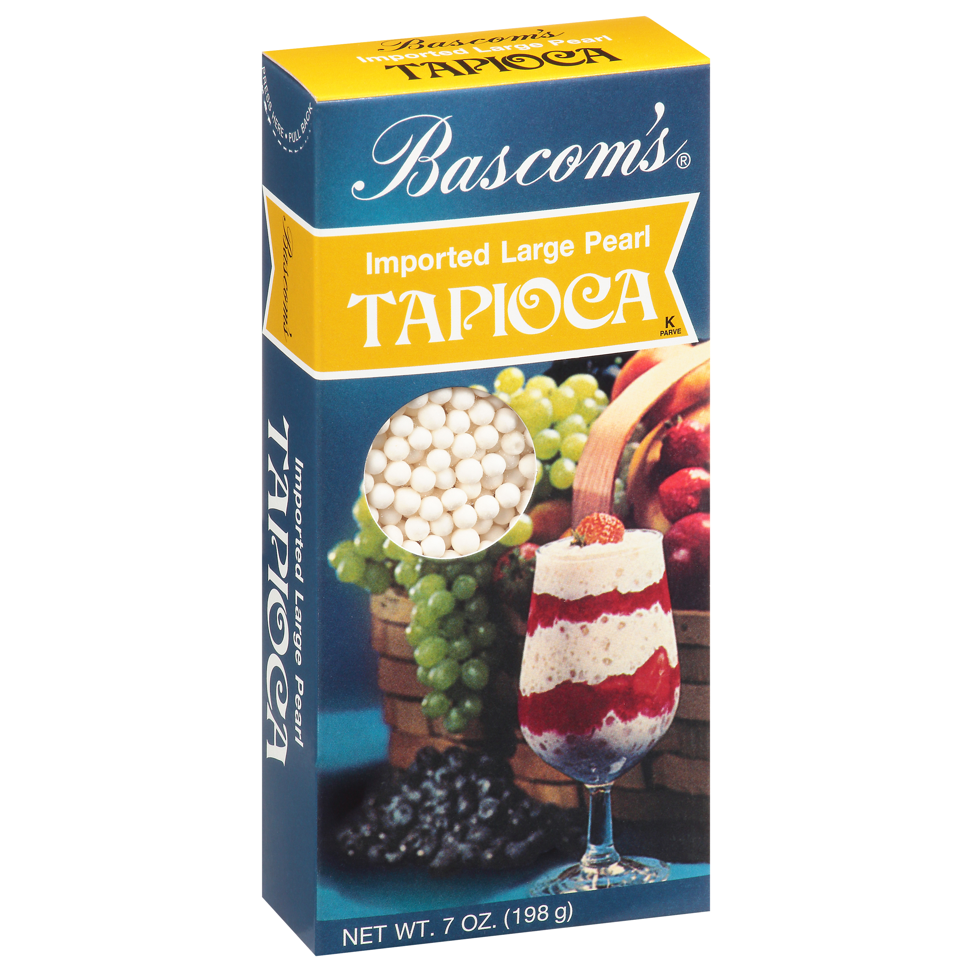 Bascom's Large Pearl Imported Tapioca Large 7 Oz