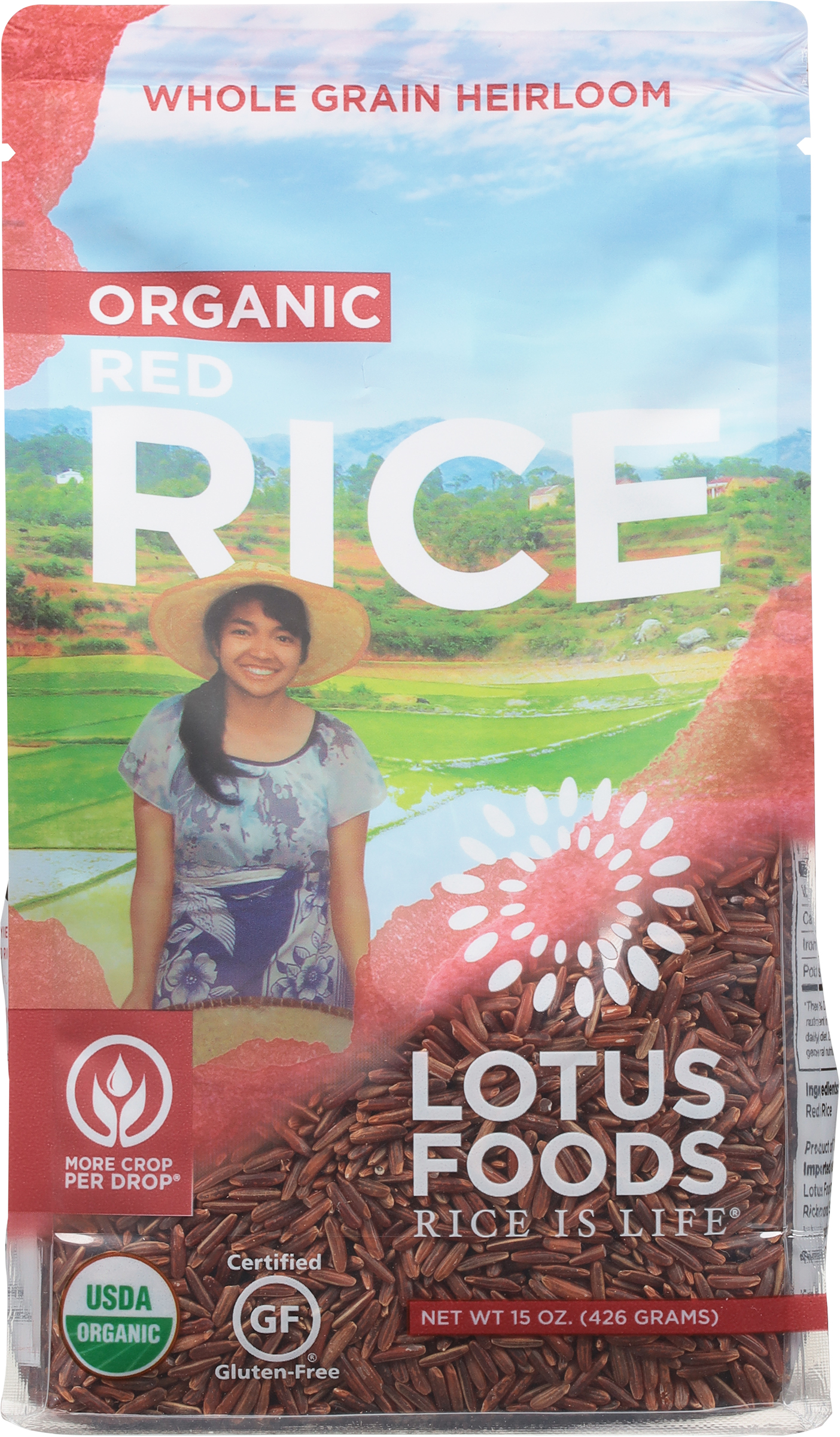Red Rice, Organic