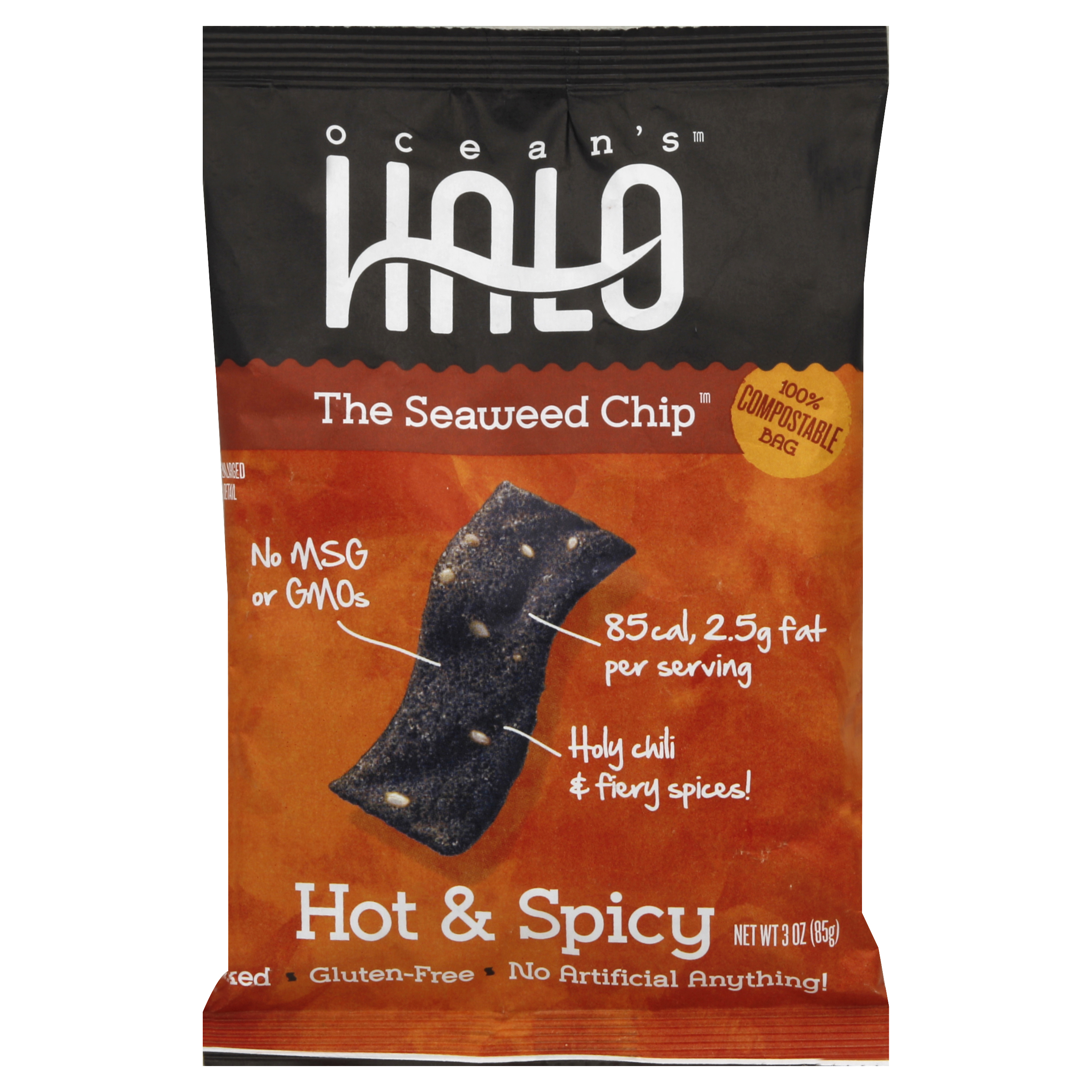 Oceans Halo Seaweed Chips 3 Oz