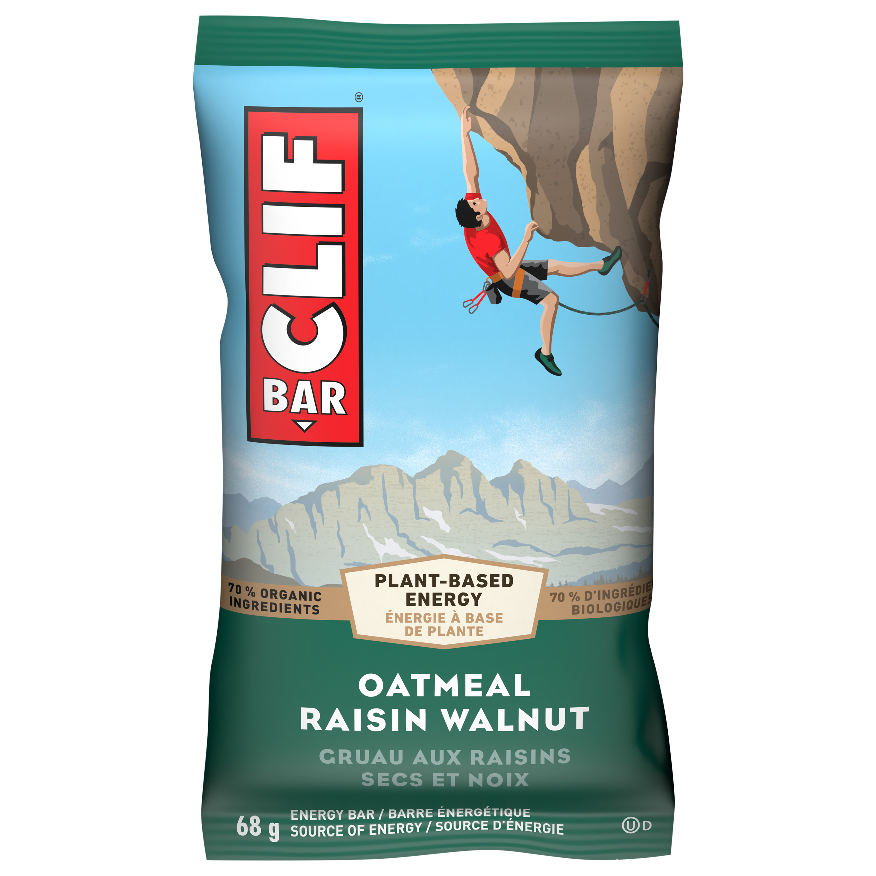 Energy Bar, Oatmeal Raisin Walnut