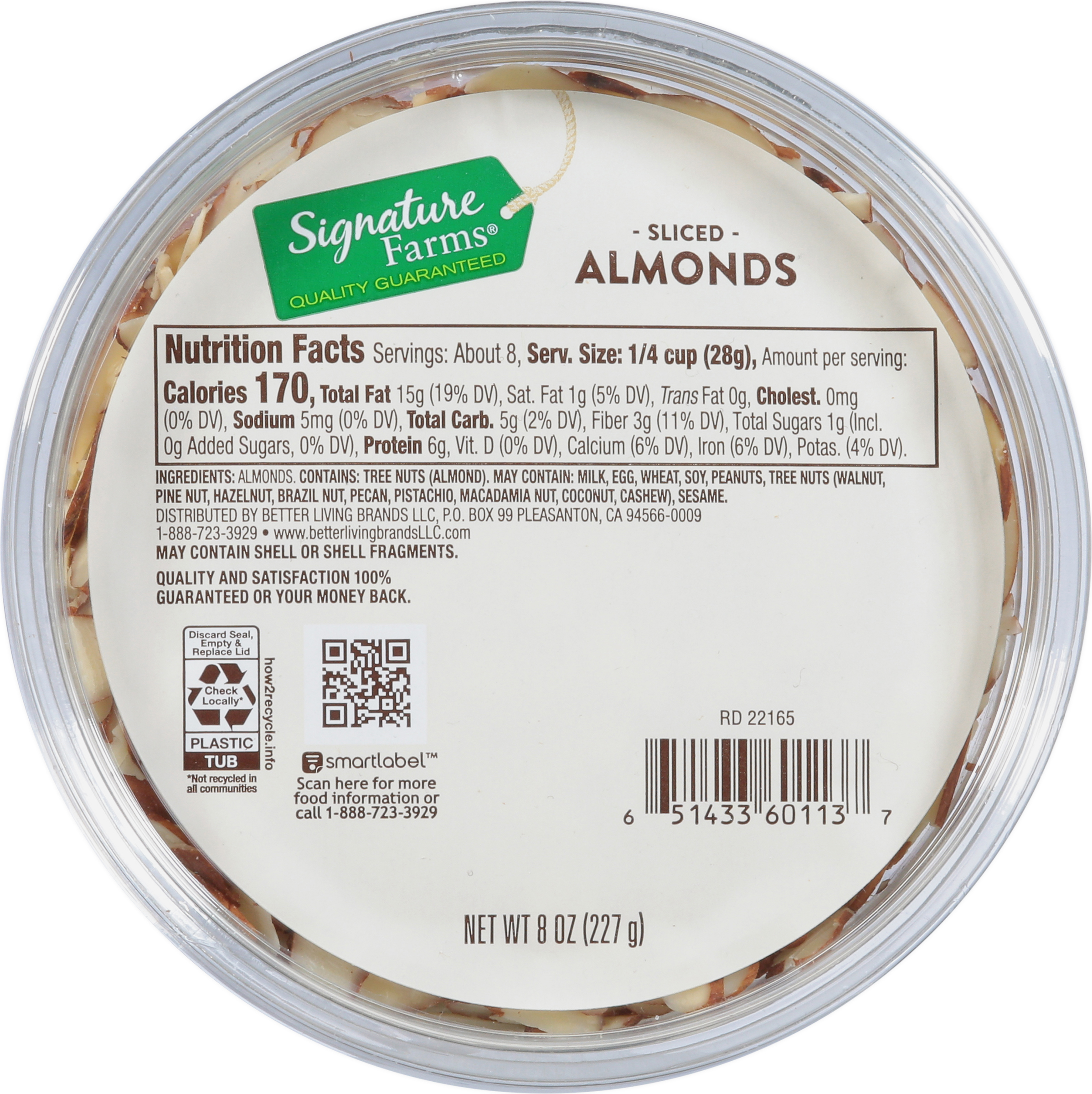 Almonds, Sliced