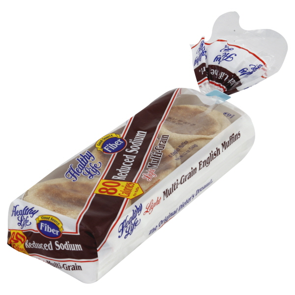 Healthy Life English Muffins 6 Ea
