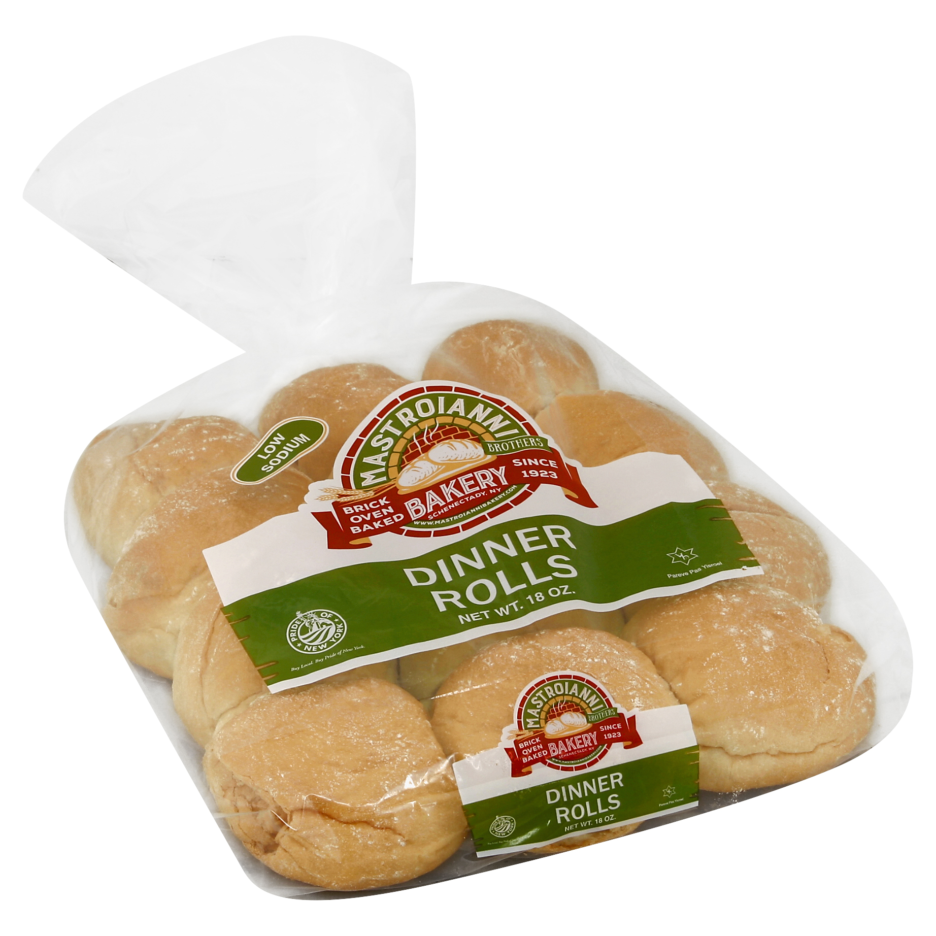 Mastroianni Brothers Dinner Rolls 18 Oz