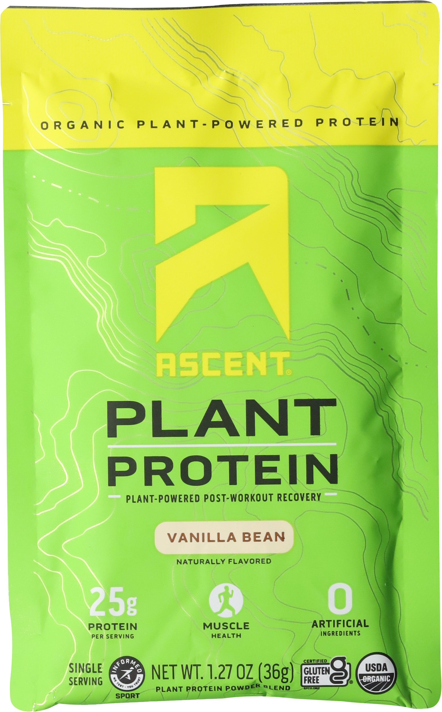 Plant Protein Powder Blend, Vanilla Bean, Organic