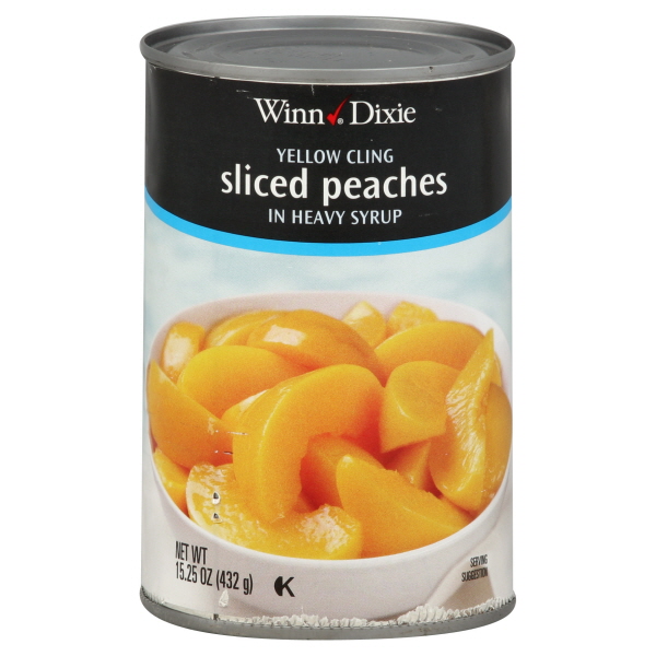 Winn-dixie Peaches 15.25 Oz