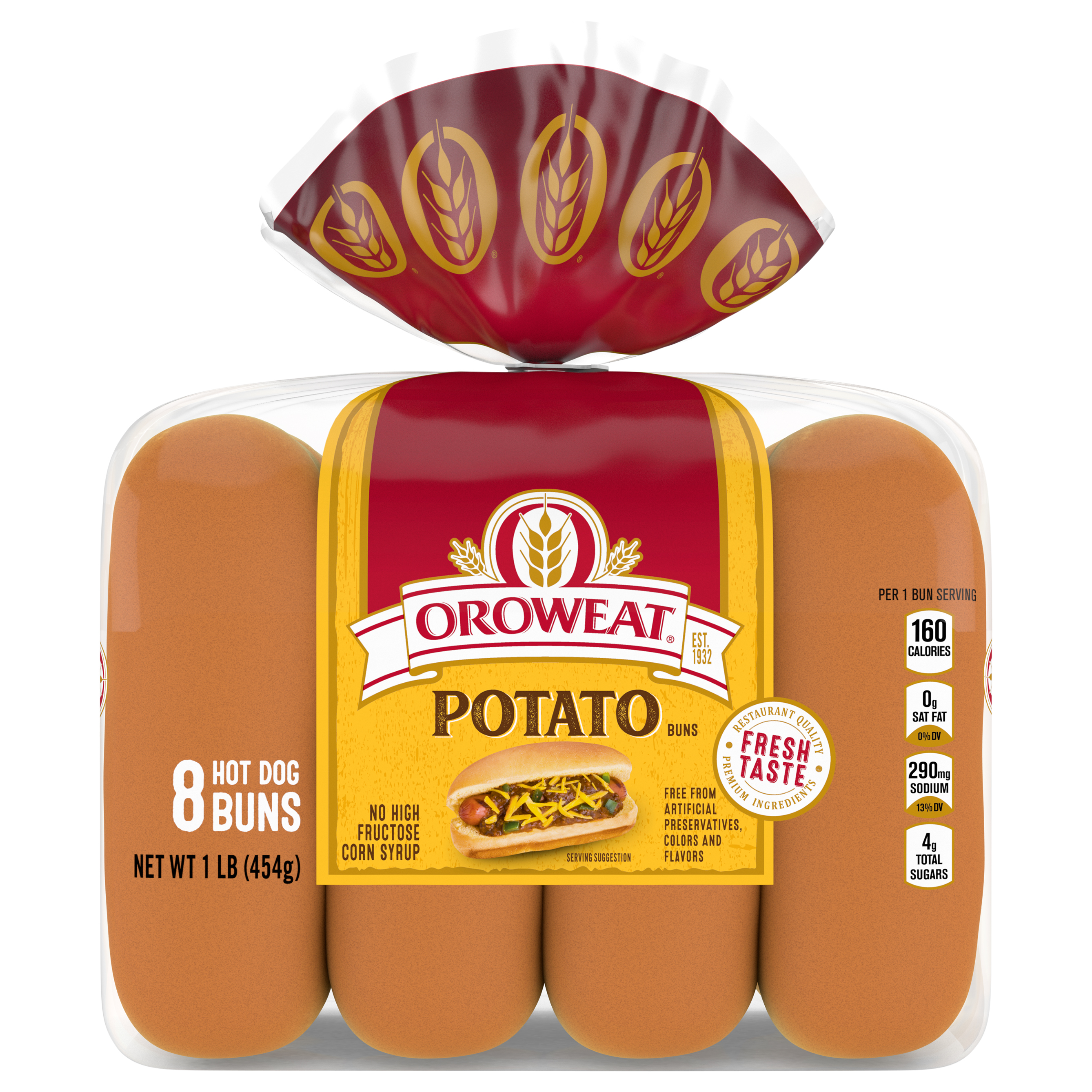 Hot Dog Buns, Potato
