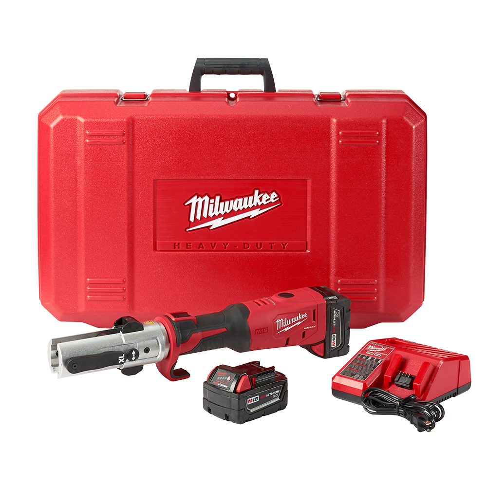 White Cap | Milwaukee M18 Force Logic Long Throw Press Tool Kit 