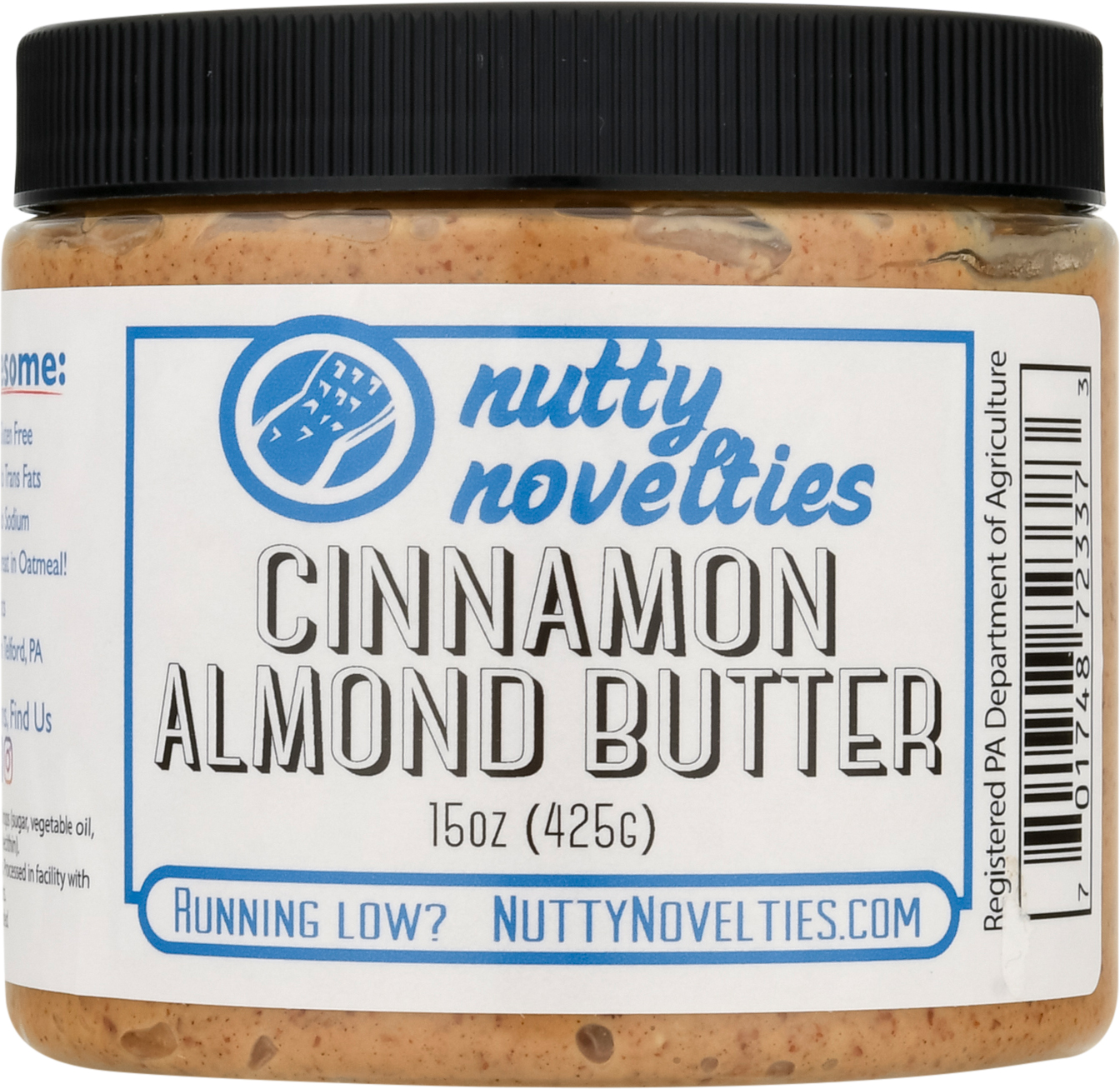 Almond Butter, Cinnamon