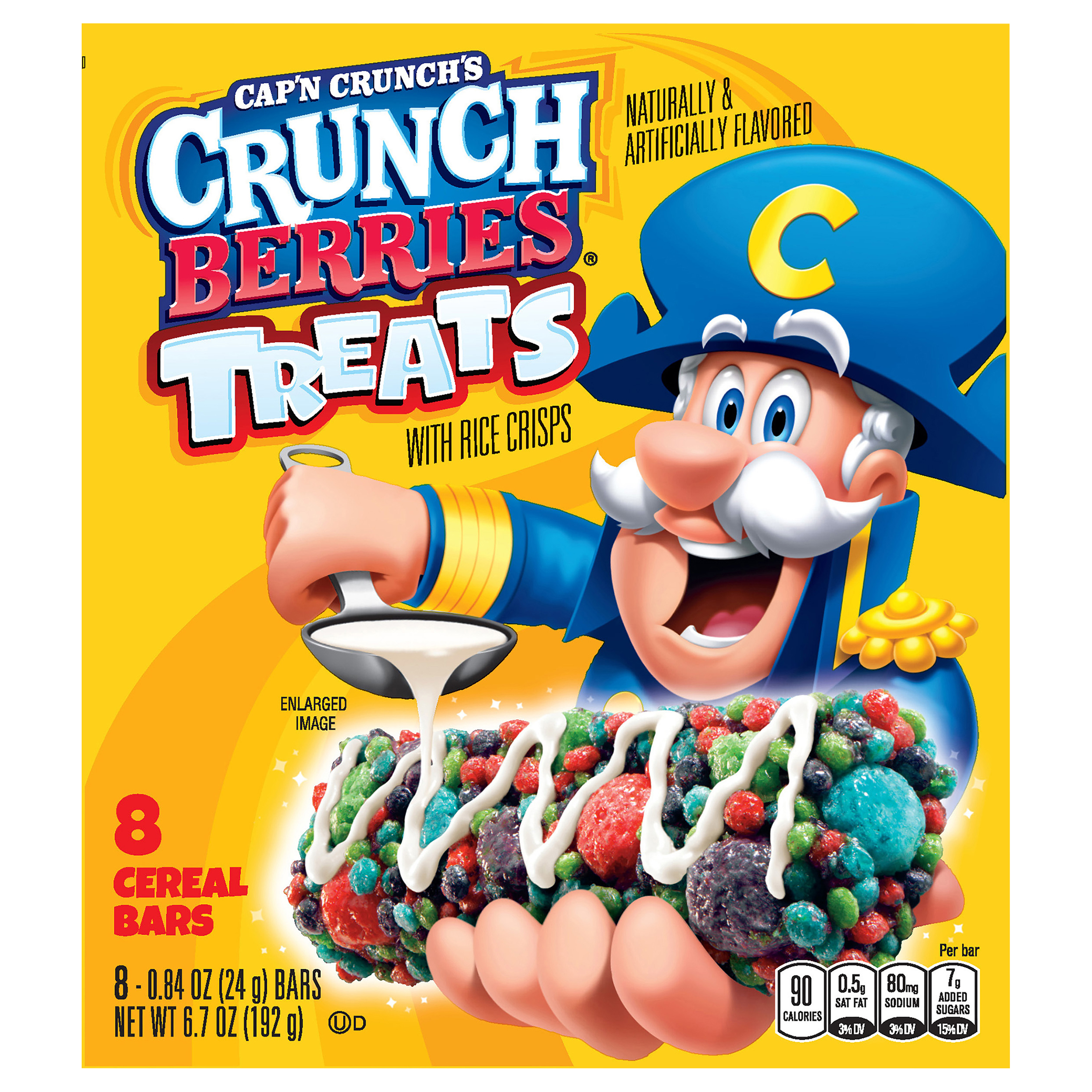 Treats, with Rice Crisps, Crunch Berries