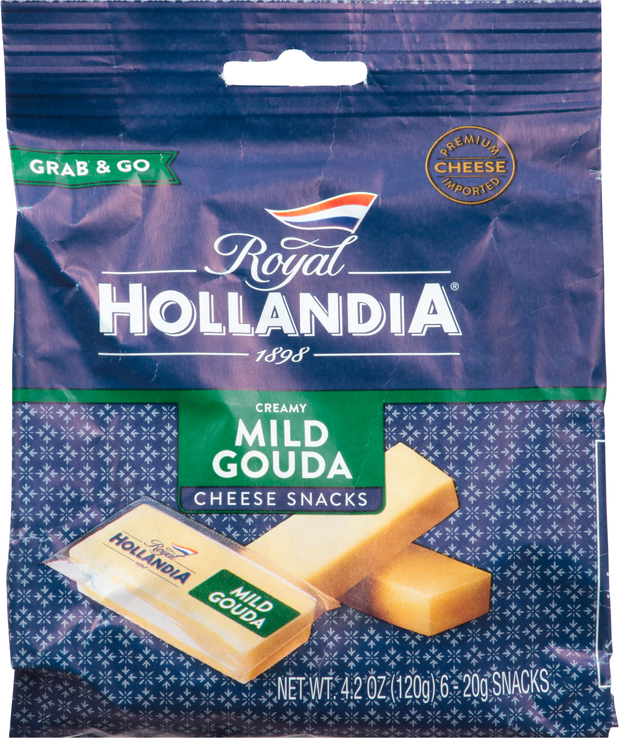 Cheese Snacks, Mild Gouda, Creamy