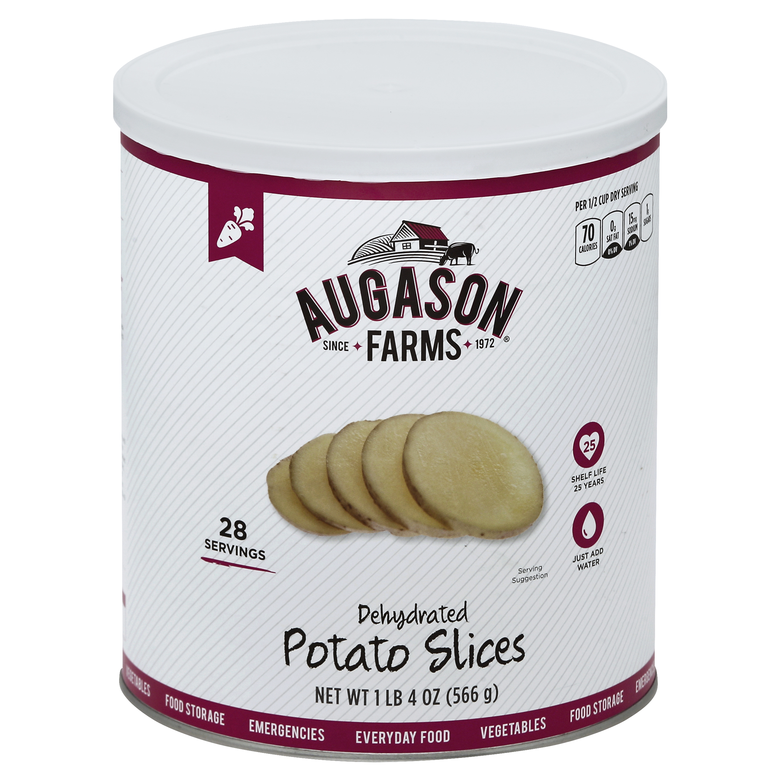Augason Farms Potato Slices 20 Oz