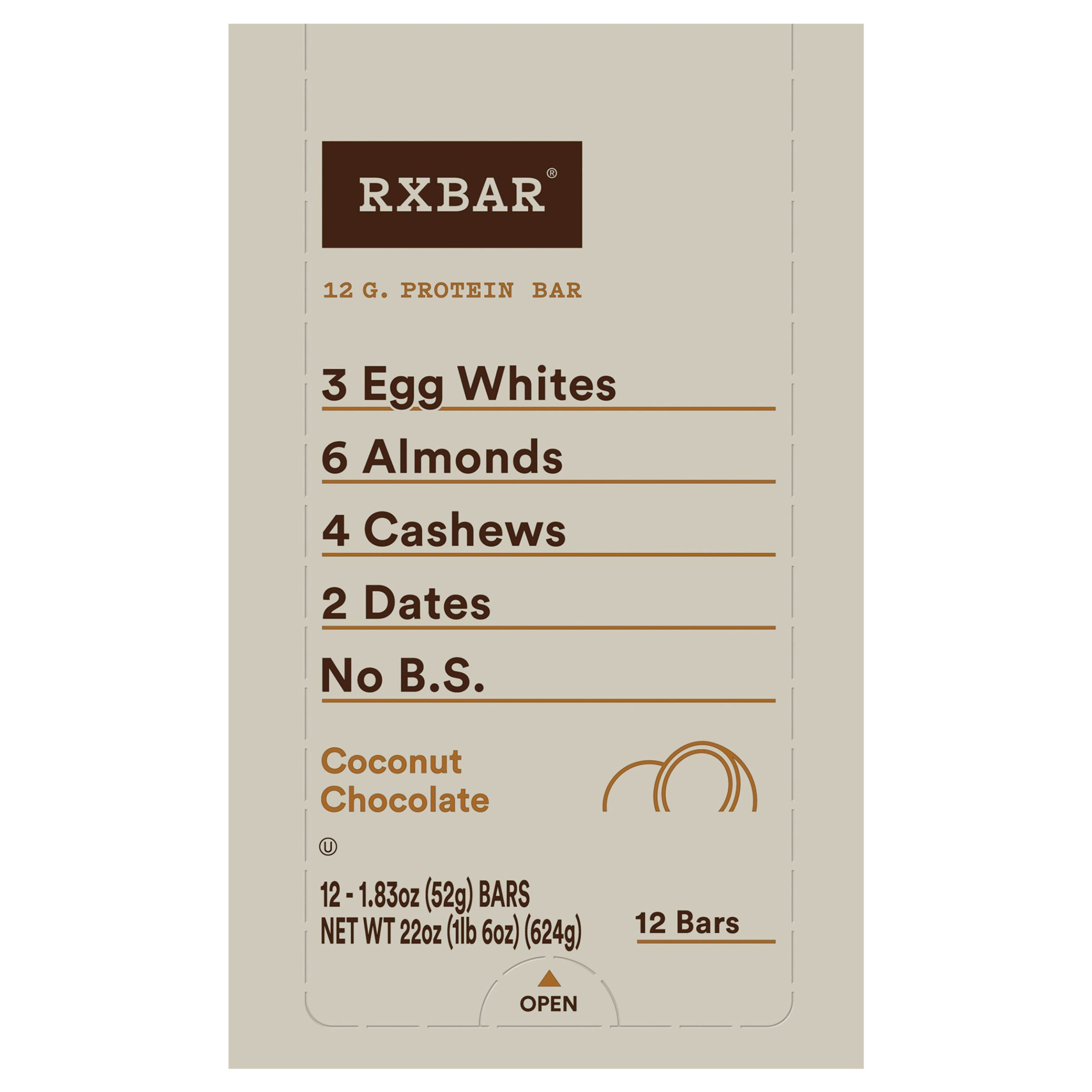 Protein Bar, Coconut Chocolate