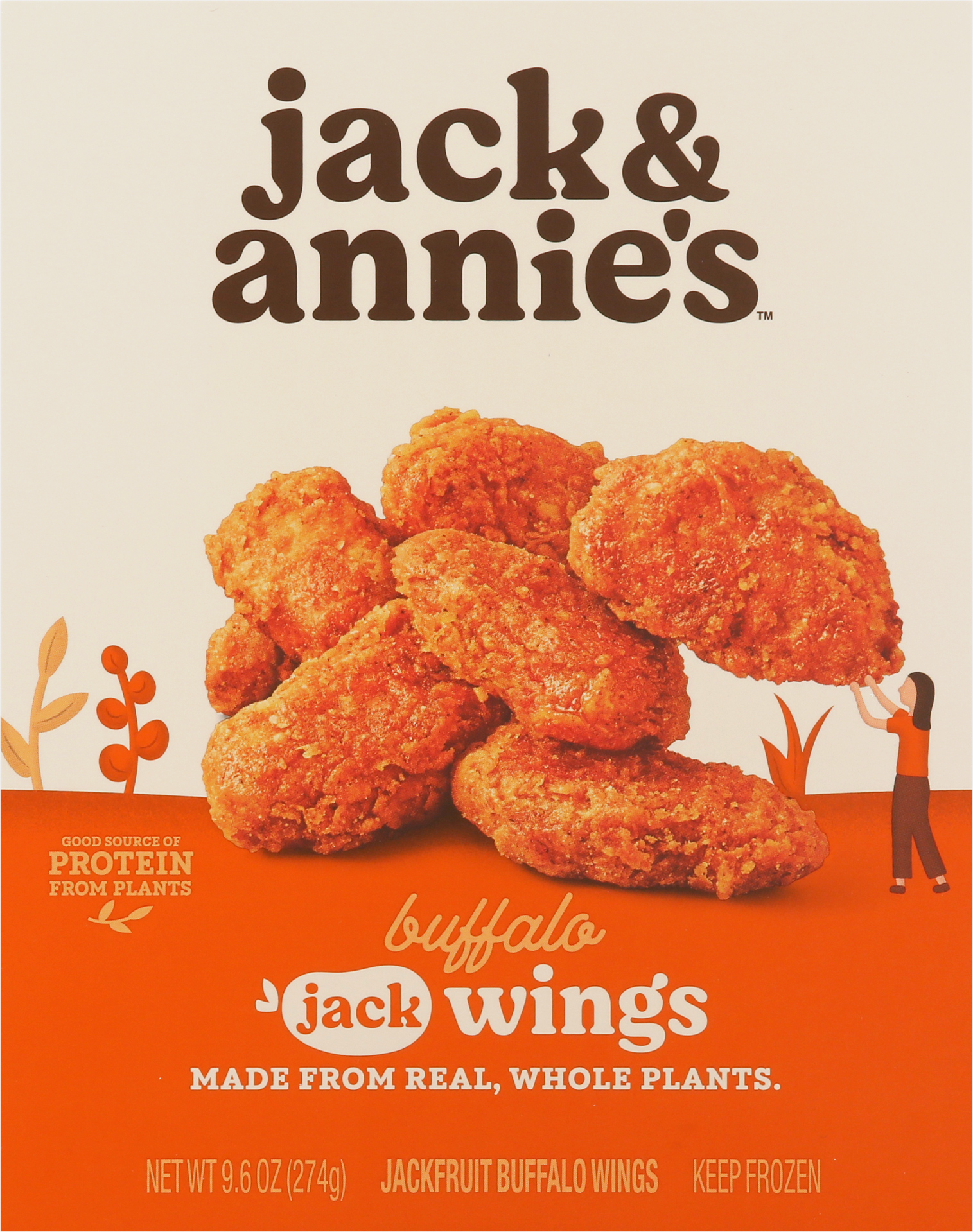 Jackfruit Wings, Buffalo