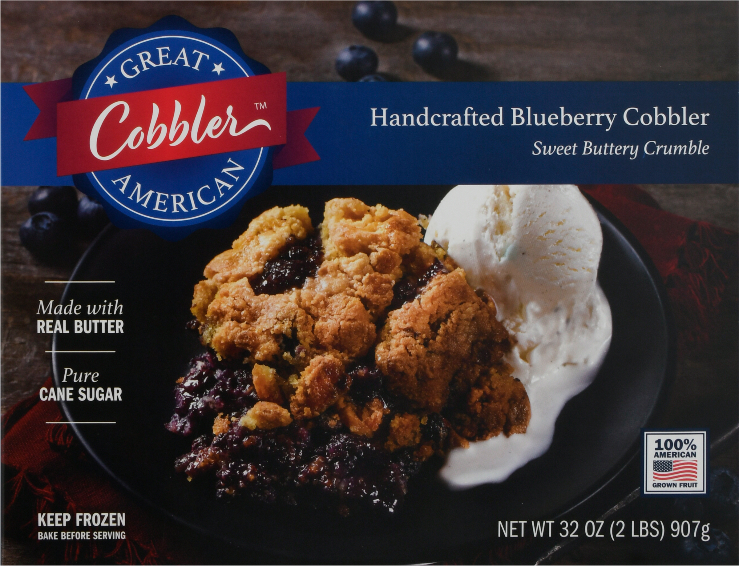 Cobbler, Handcrafted, Blueberry image