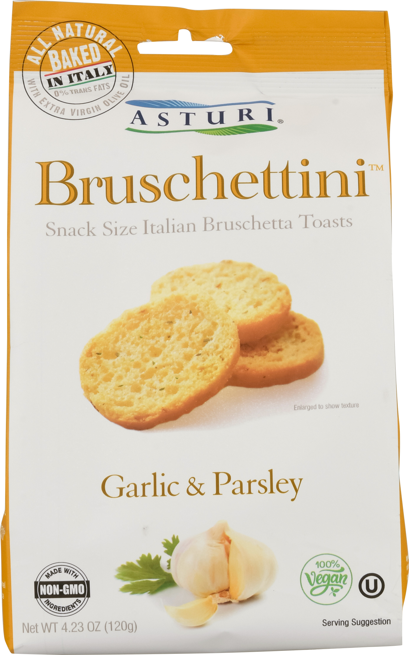 Bruschettini, Garlic & Parsley