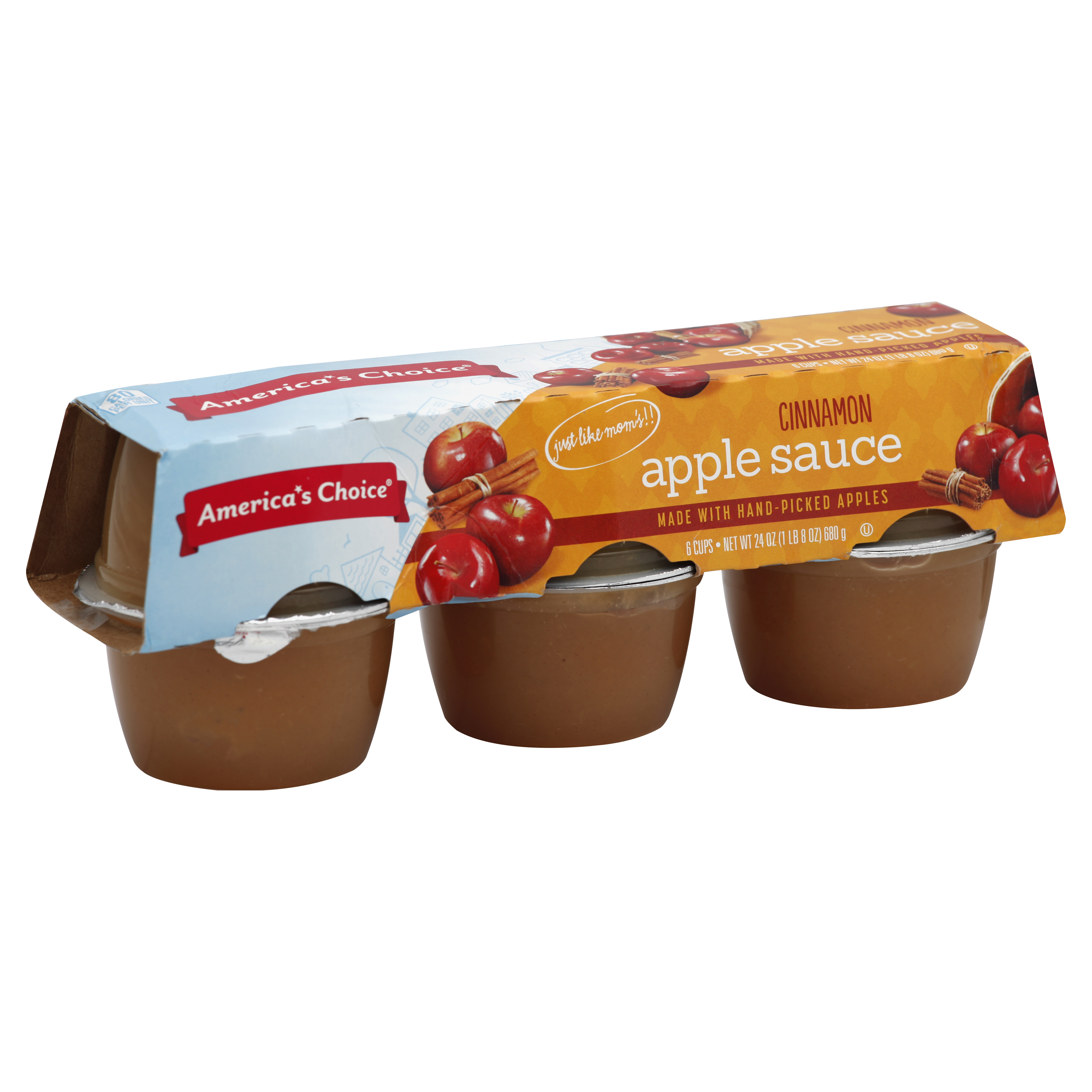 America's Choice Apple Sauce 6 Ea