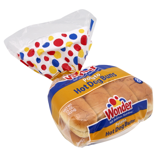 Wonder Hot Dog Buns 8 Ea
