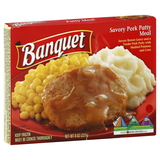 Banquet Savory Pork Patty Meal 8 Oz image
