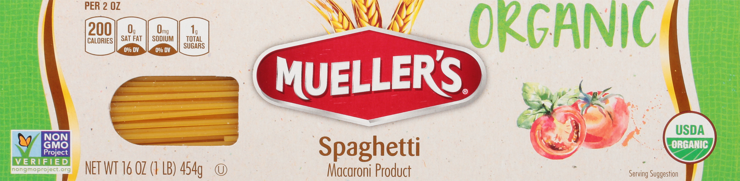 Spaghetti, Organic