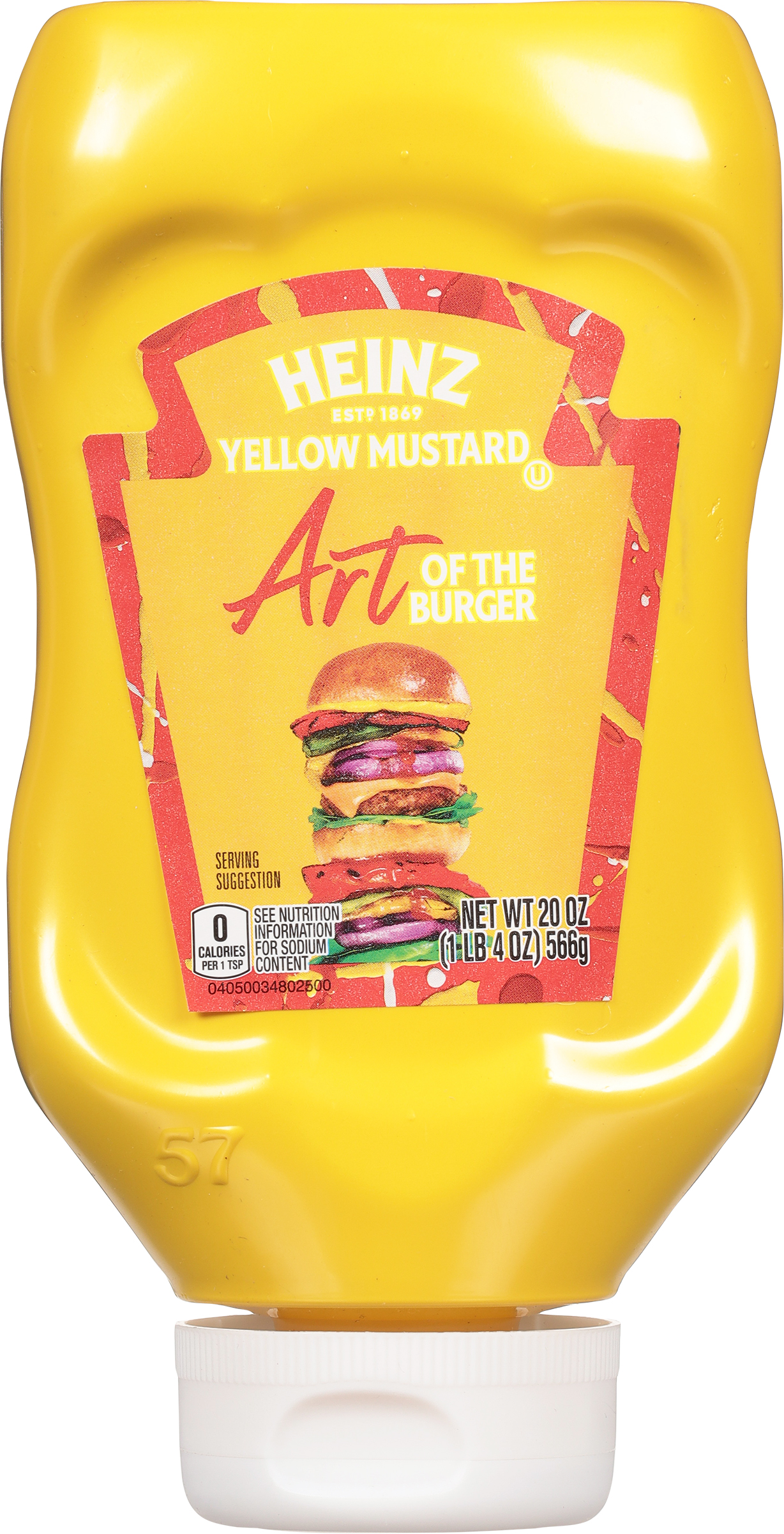 Top 50 most popular mustard