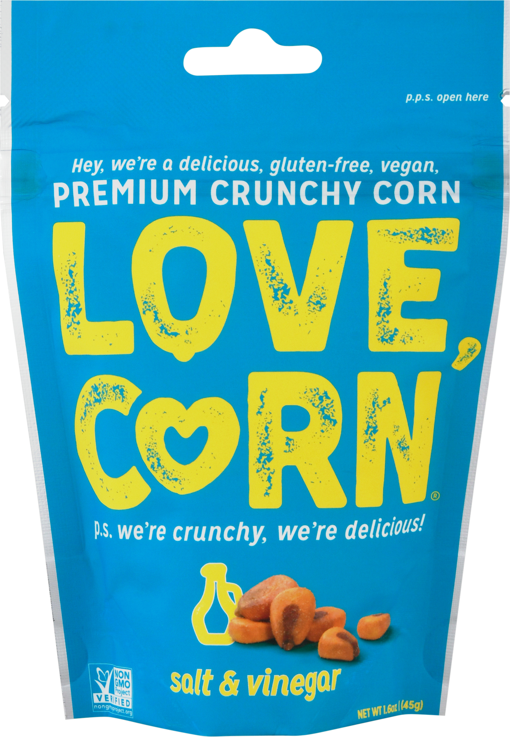 Corn, Premium, Salt & Vinegar, Crunchy