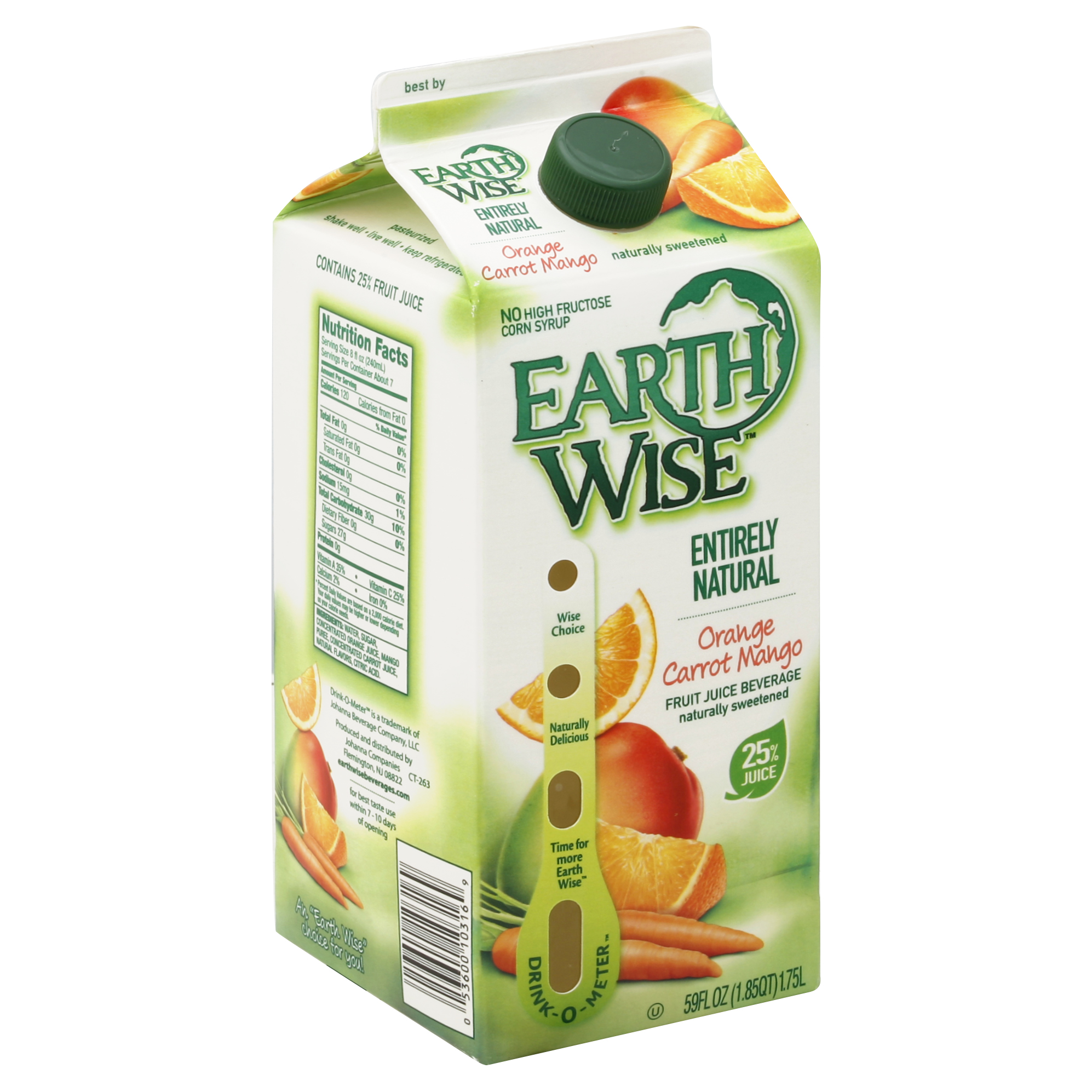 Earth Wise Fruit Juice Beverage 59 Oz