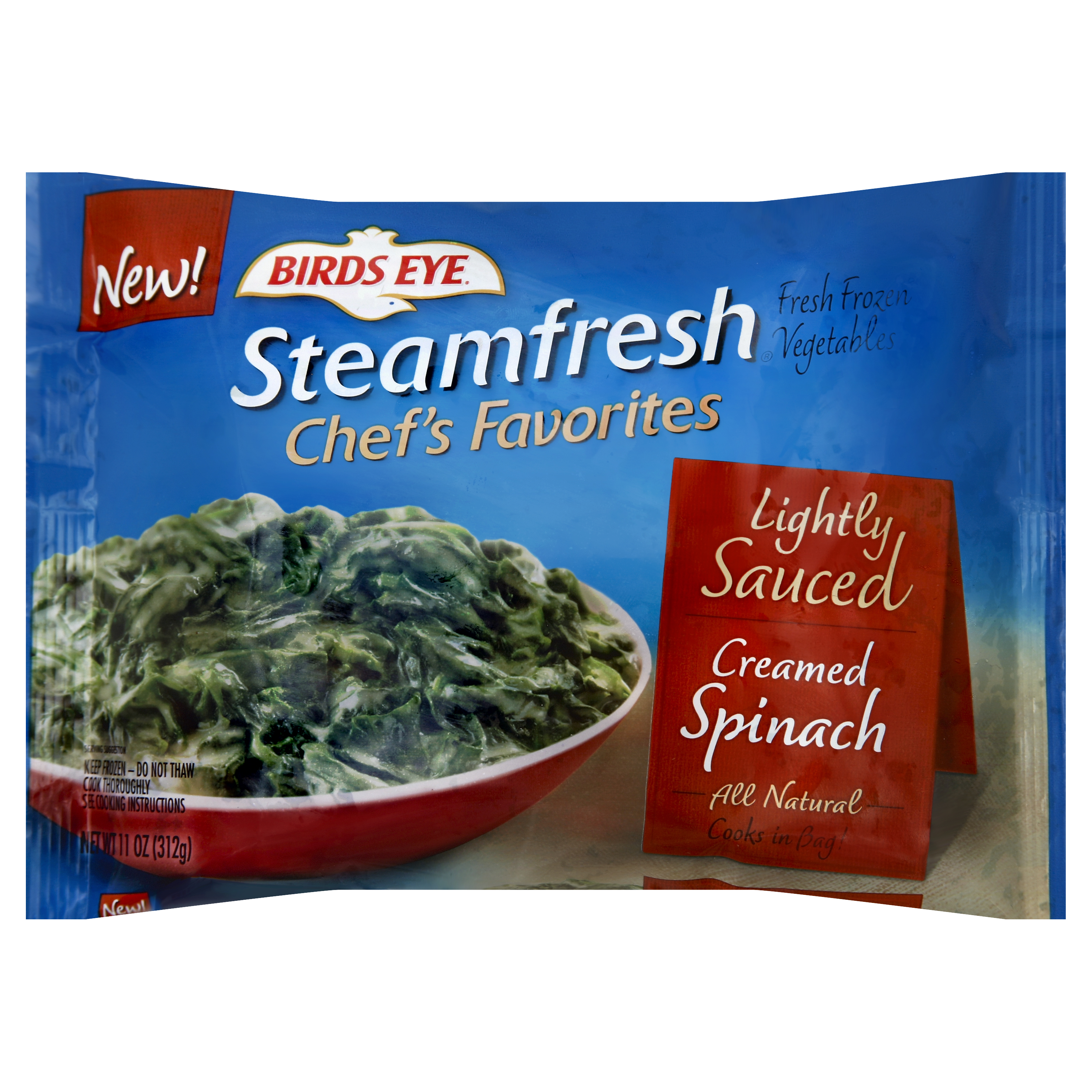 Birds Eye Creamed Spinach 11 Oz