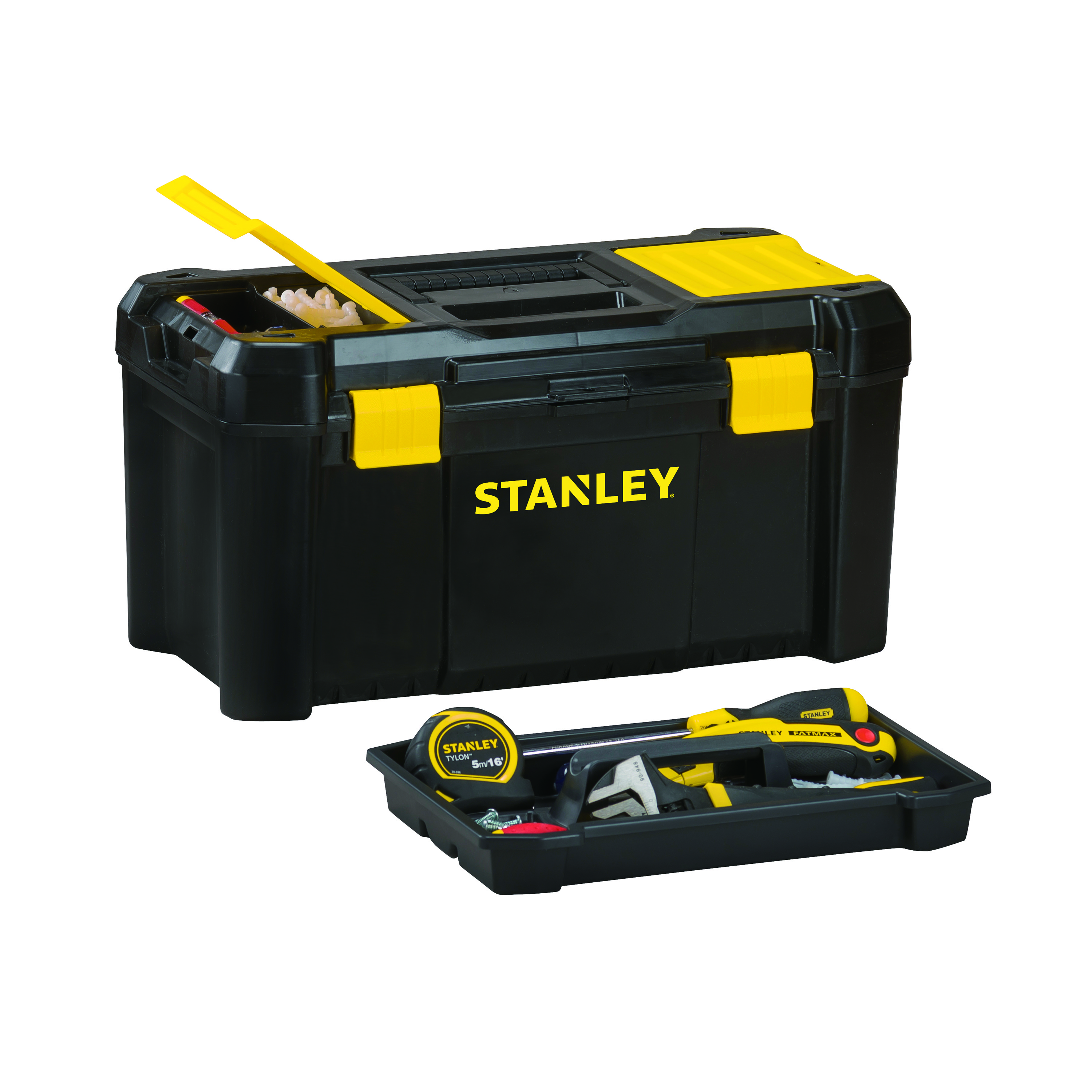 STANLEY STST19331 CAJA PLASTICA P/HERRAMIENTAS ESSENTIAL C/BANDEJA 19 -  Tool Solutions