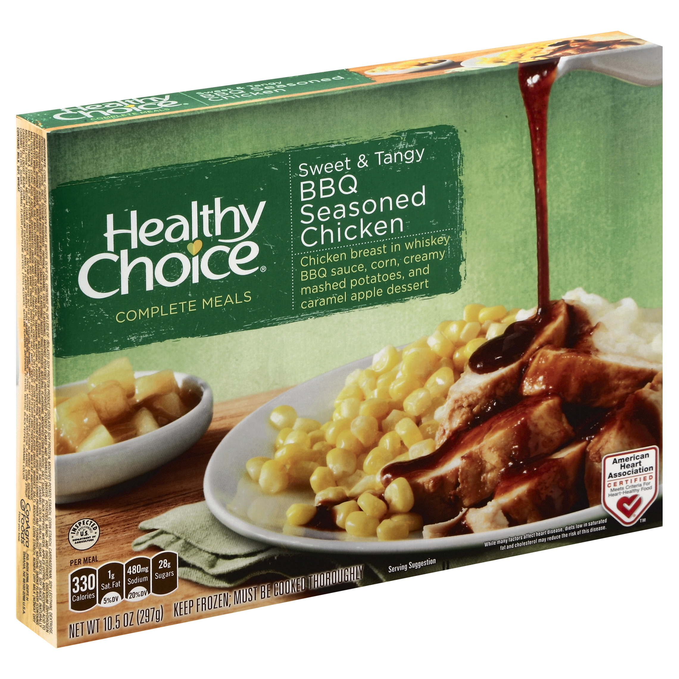 Healthy Choice Bbq Seasoned Chicken 10.5 Oz