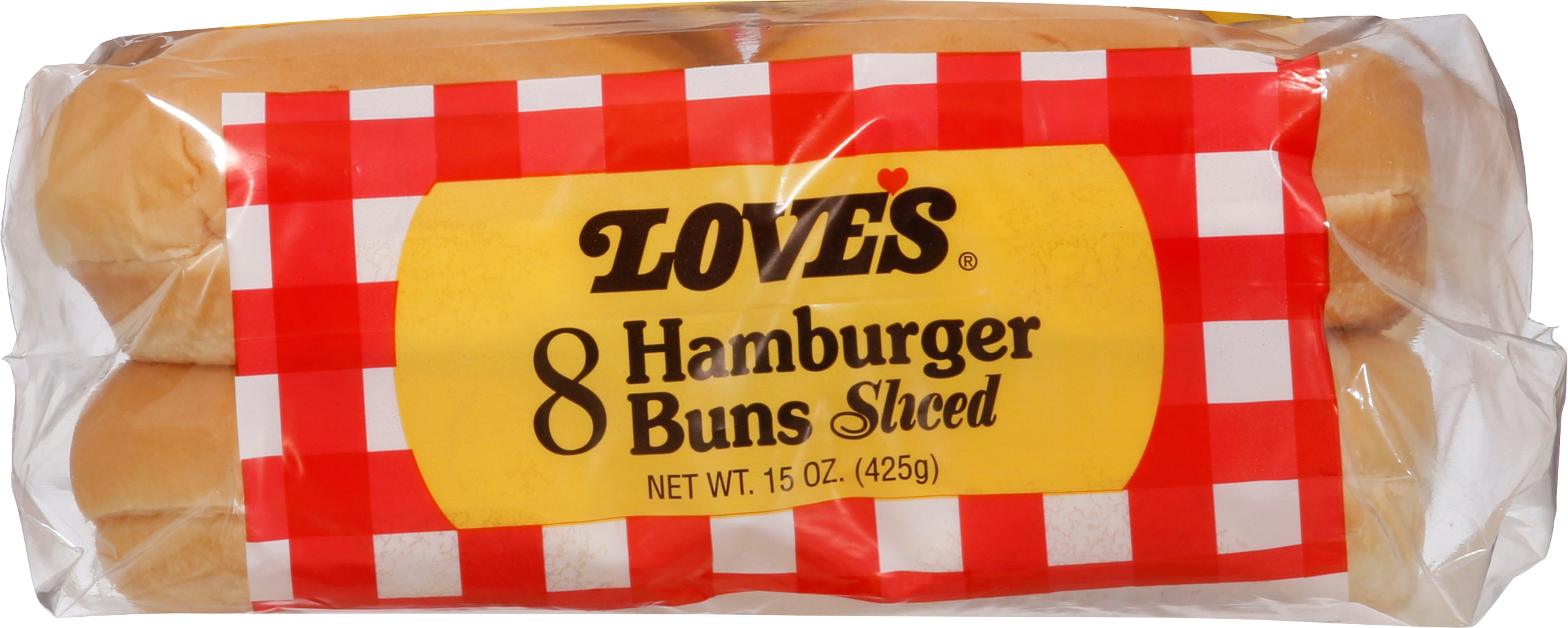 Hamburger Buns, Sliced