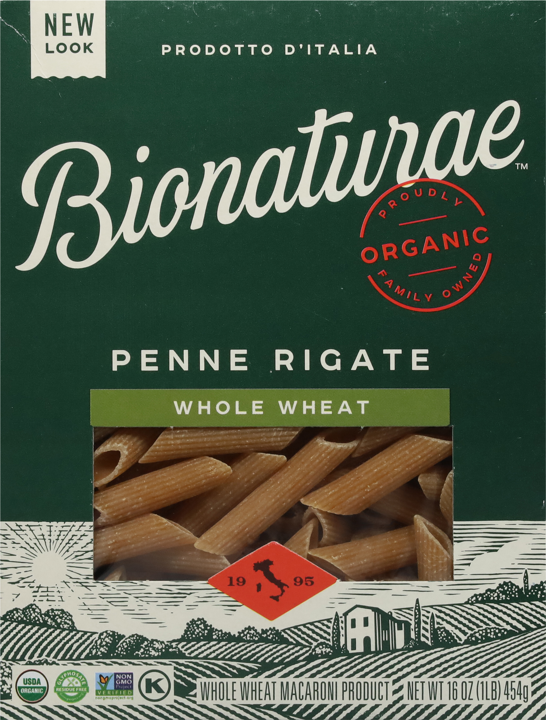 Penne Rigate, Whole Wheat