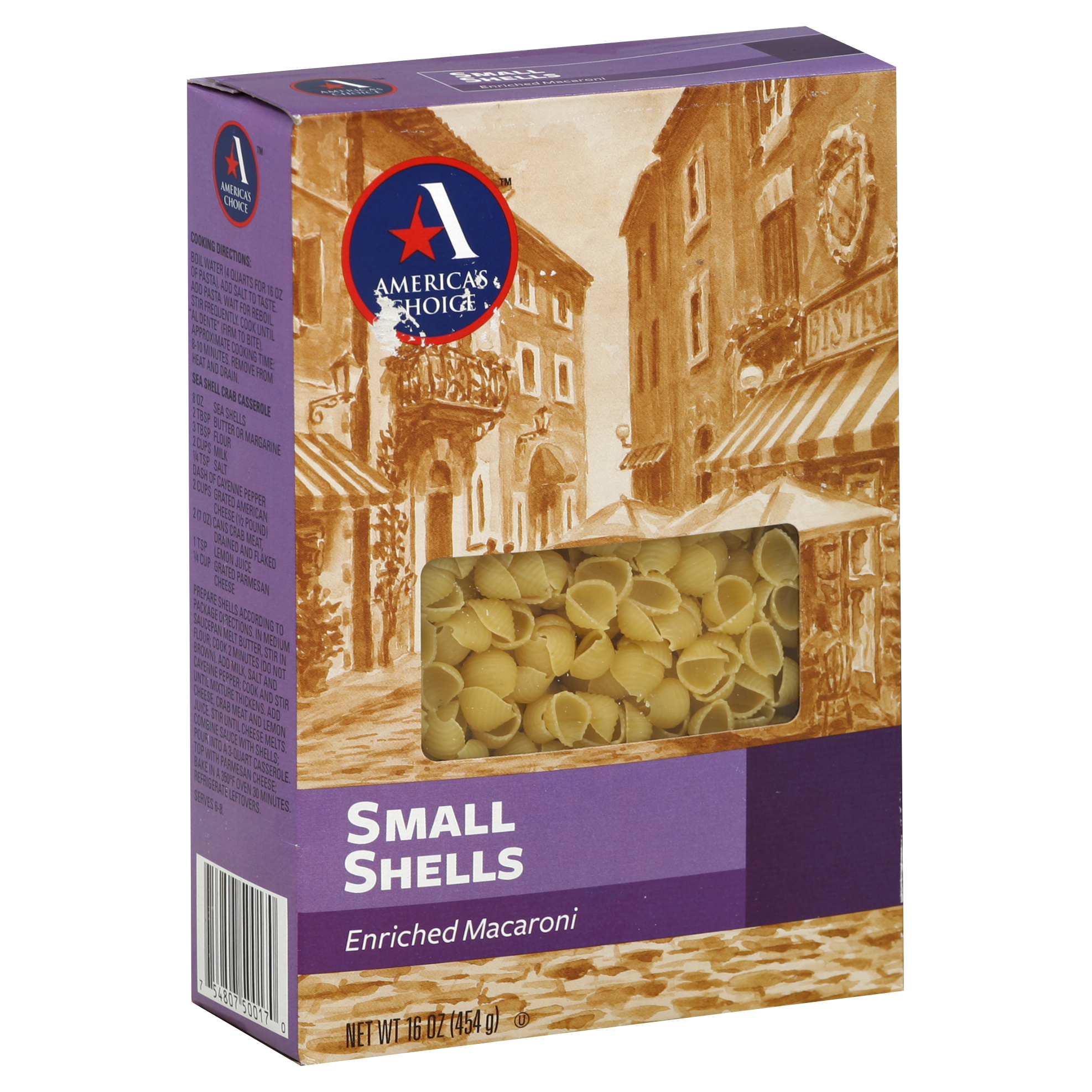 America's Choice Shells 16 Oz