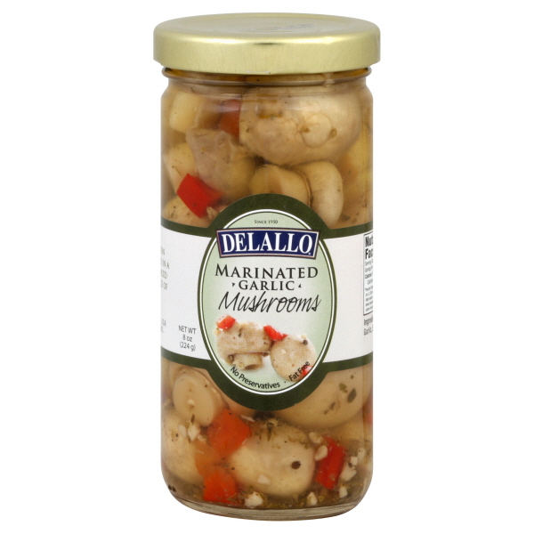 Delallo Mushrooms 8 Oz
