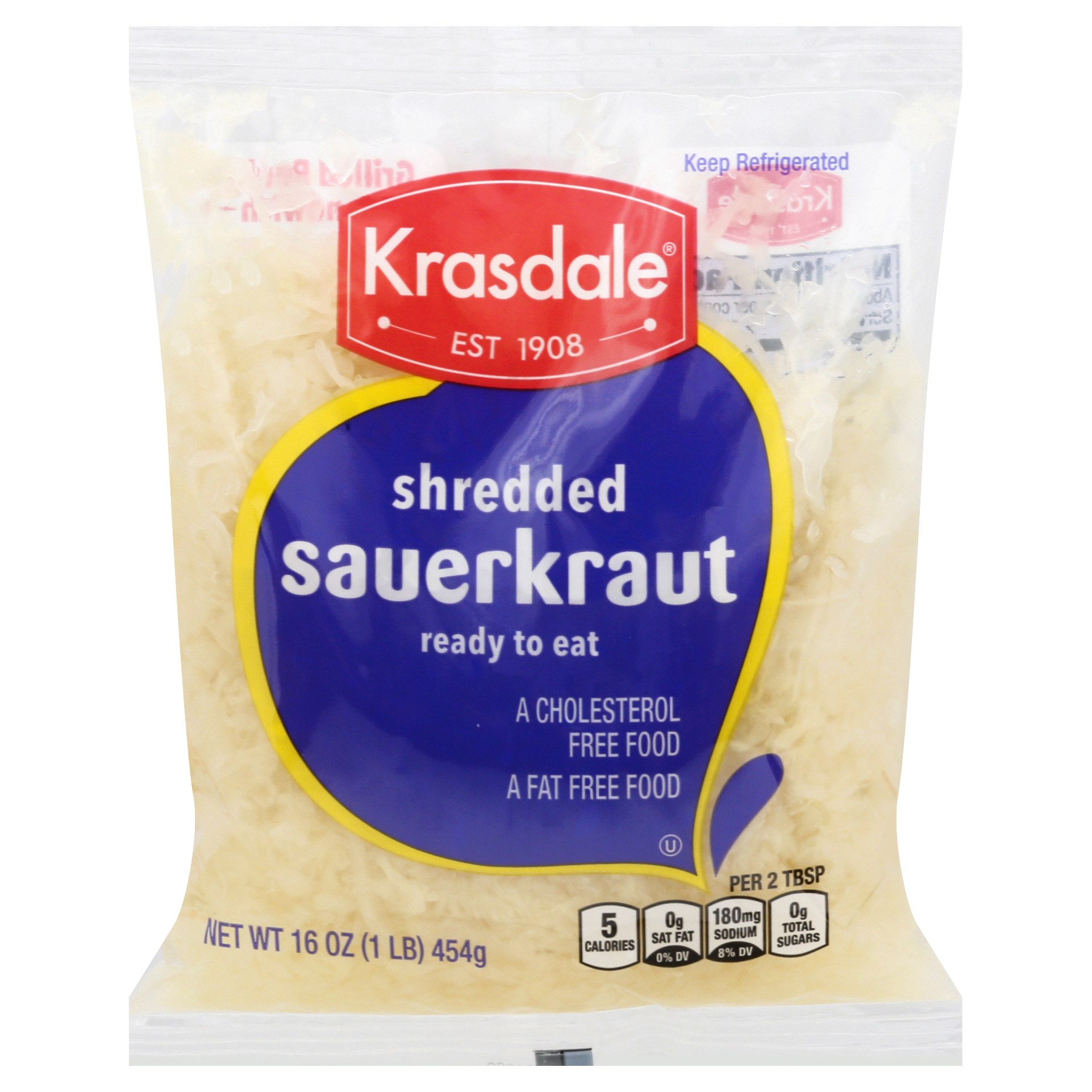 Krasdale Shredded Sauerkraut 16 Oz
